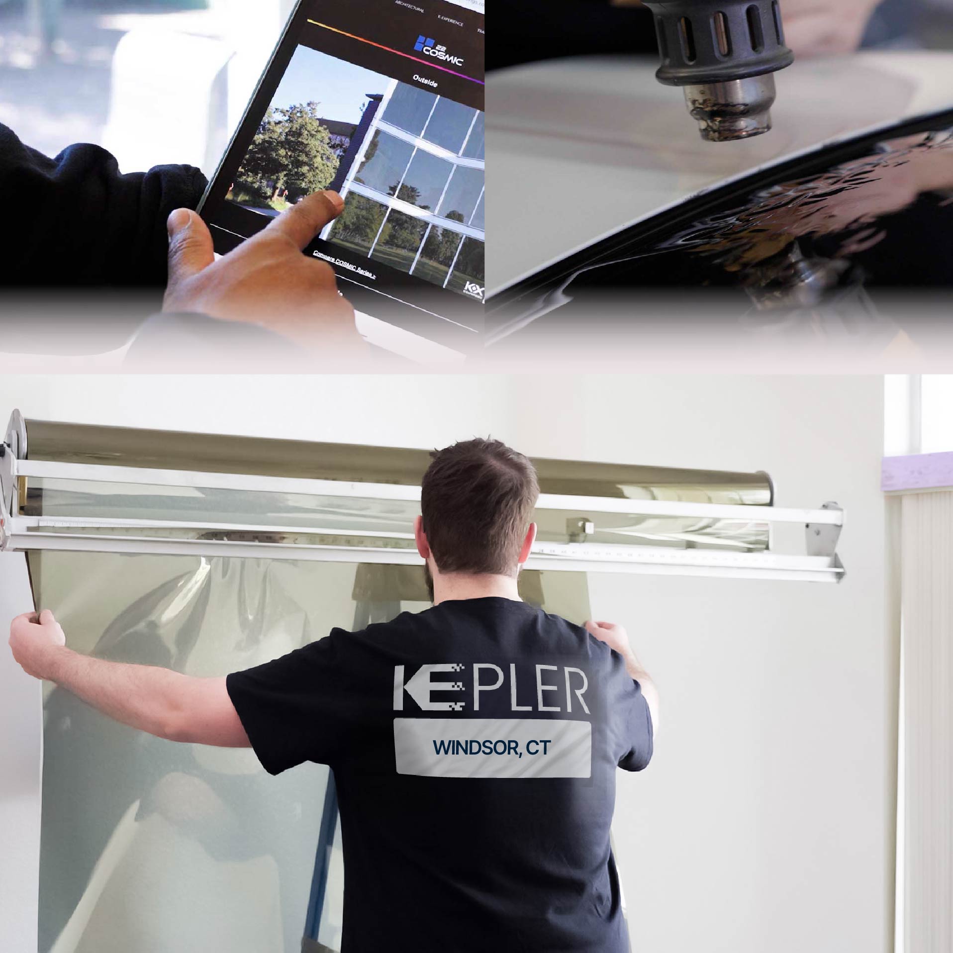 Kepler Specialist Installing Anti-Graffiti Film in Windsor, Connecticut