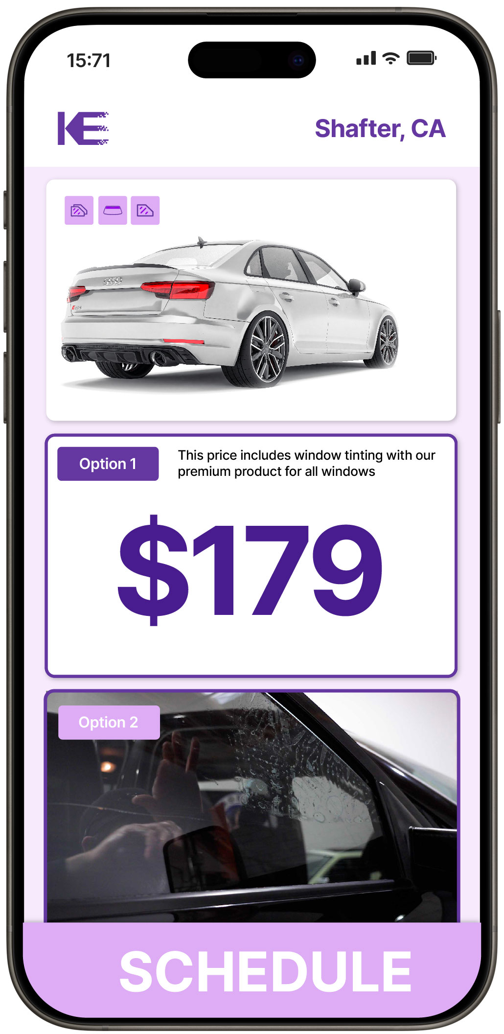 View Affordable Car Window Tinting Prices in Shafter, California