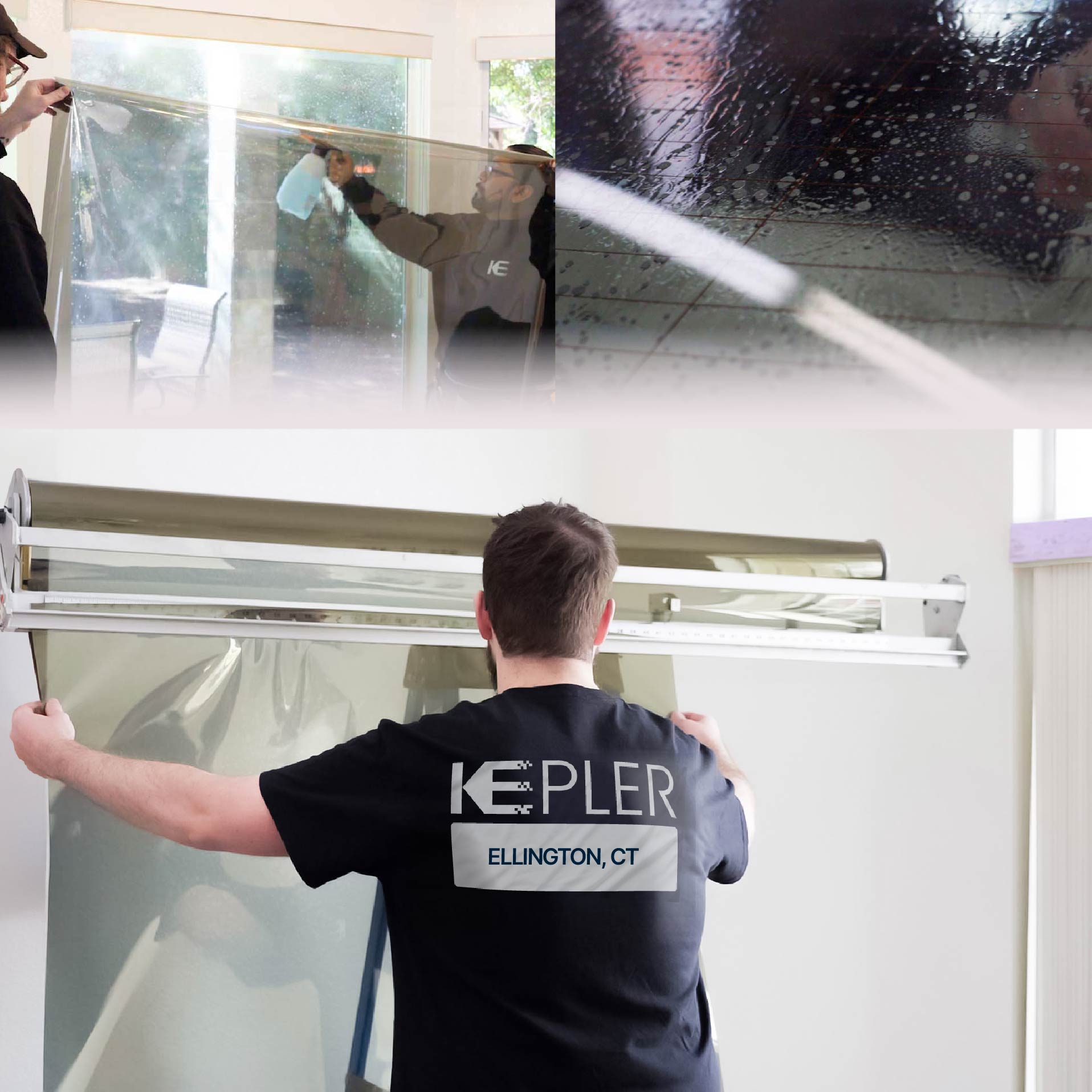 Kepler Specialist Installing Anti-Graffiti Film in Ellington, Connecticut
