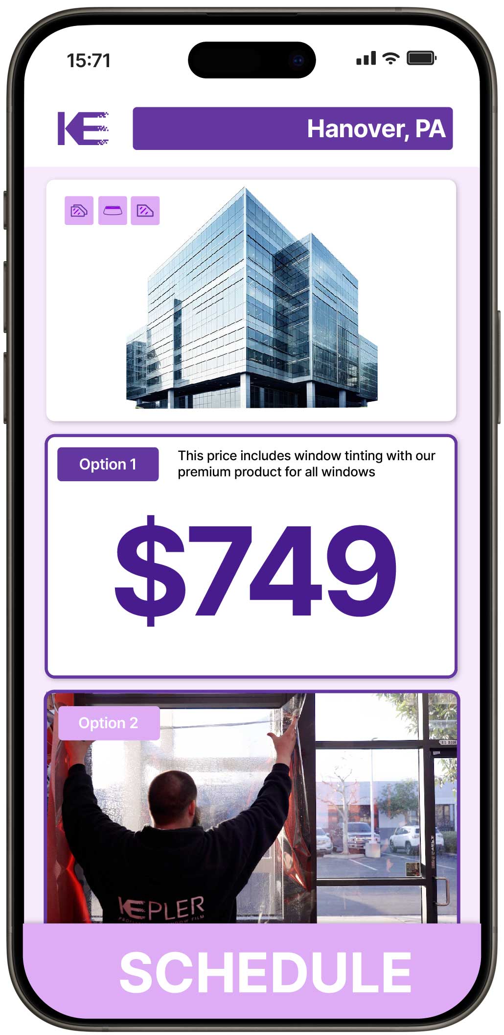 View Reasonable Safety and Security Window Film Rates in Hanover, Pennsylvania