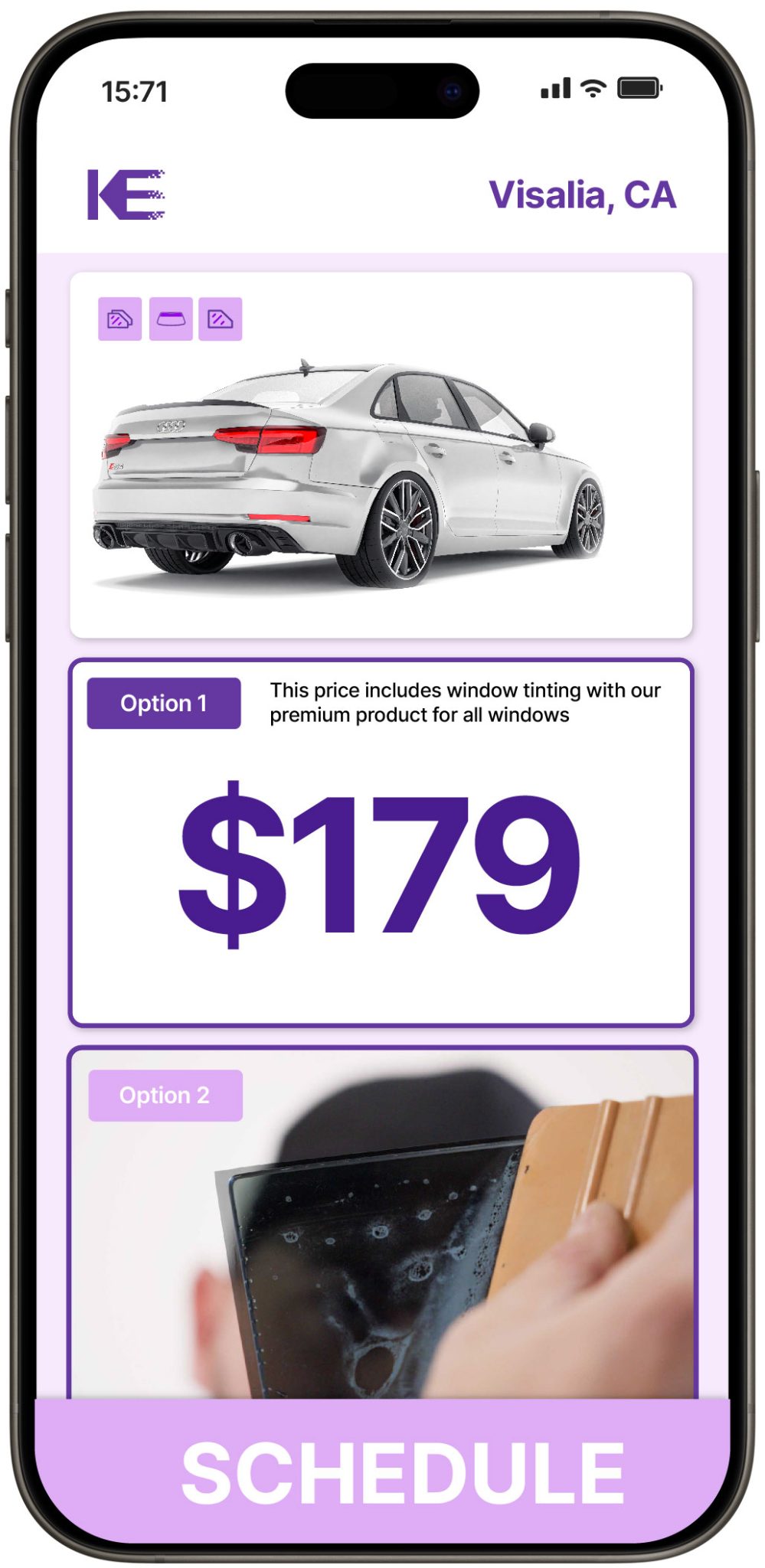 View Competitive Car Window Tinting Costs in Visalia, California