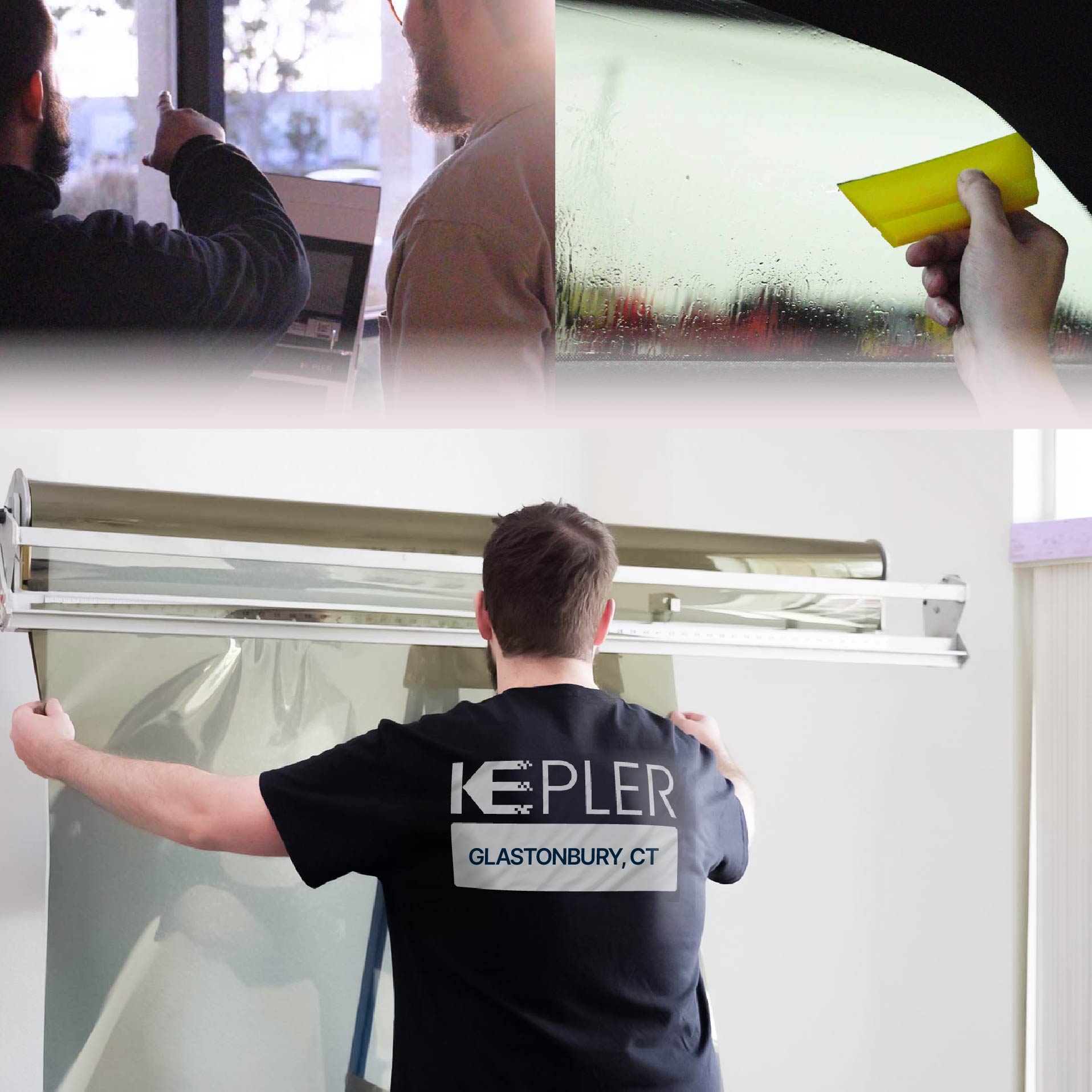 Kepler Specialist Installing Anti-Graffiti Film in Glastonbury, Connecticut