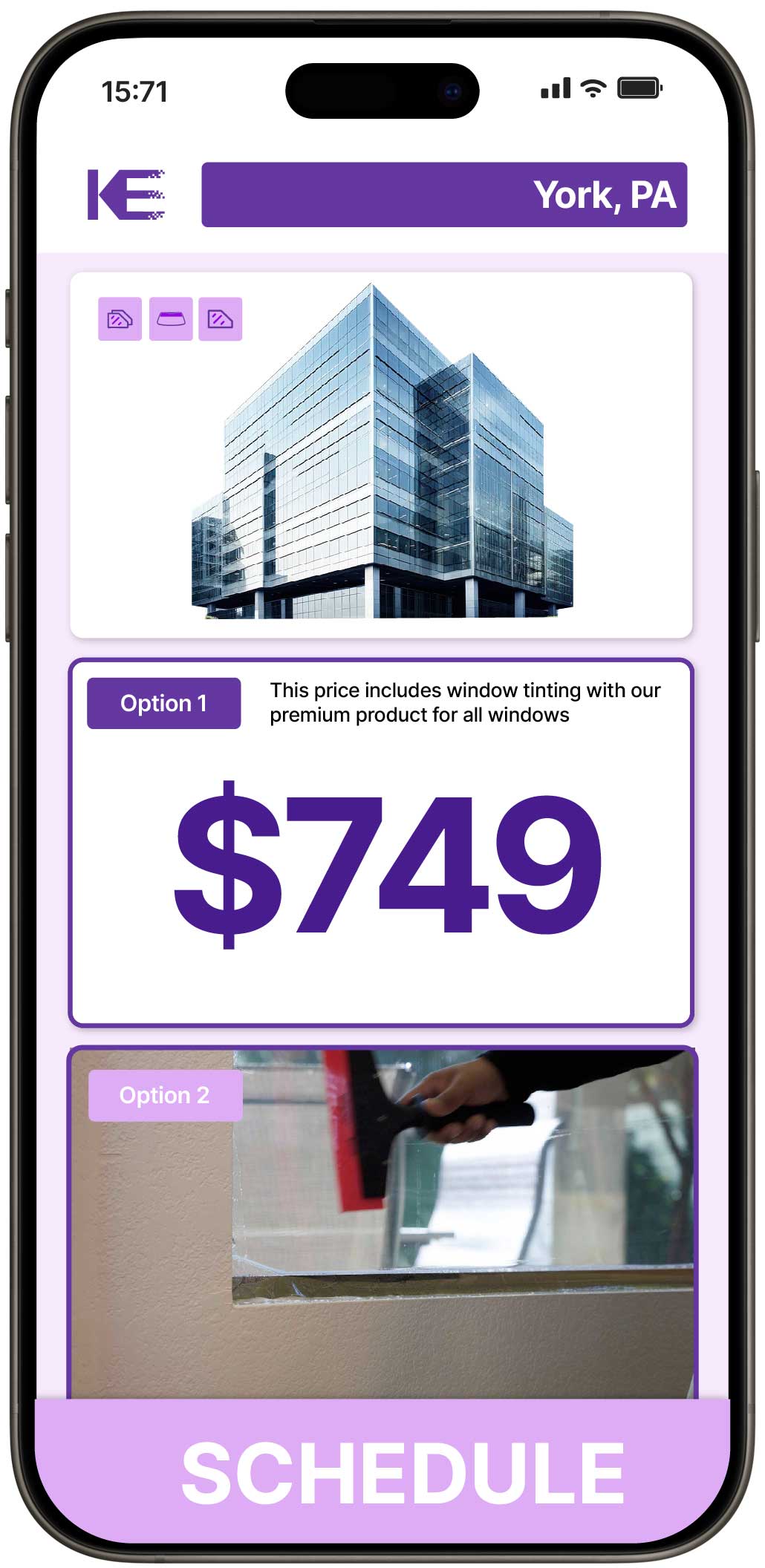 View Reasonable Safety and Security Window Film Prices in York, Pennsylvania