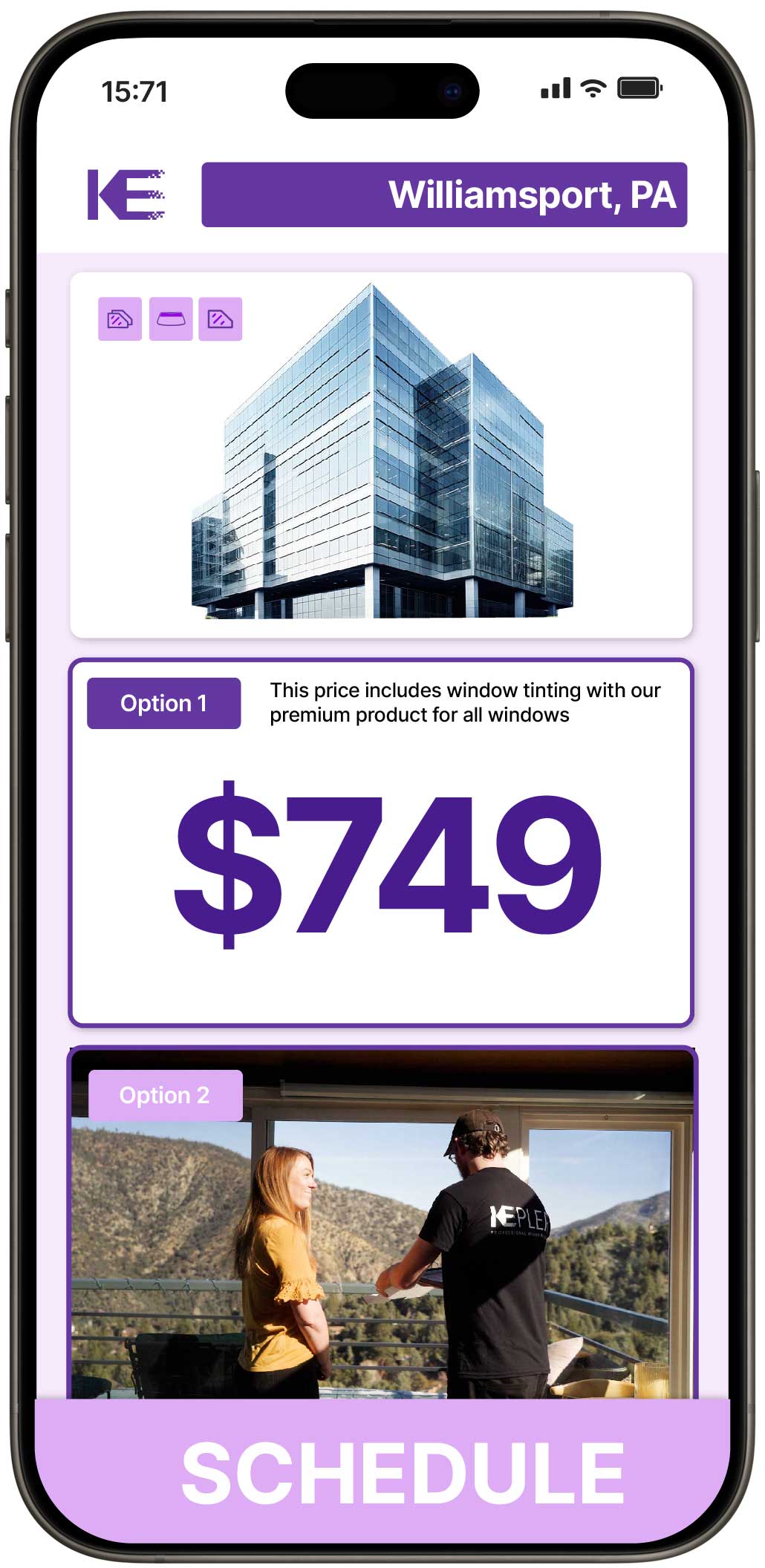 View Affordable Safety and Security Window Film Rates in Williamsport, Pennsylvania