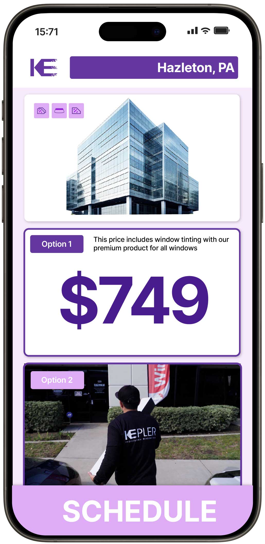 View Competitive Safety and Security Window Film Prices in Hazleton, Pennsylvania