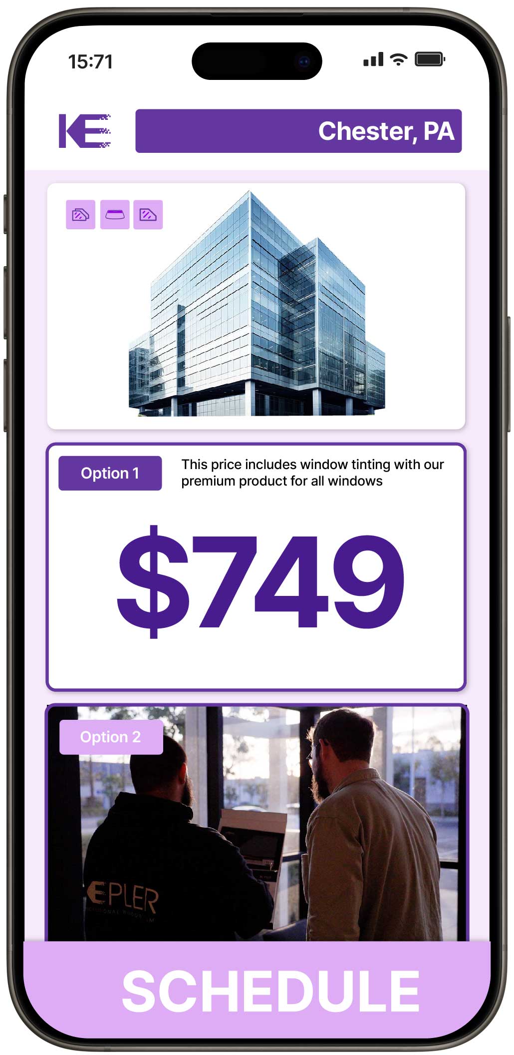 View Competitive Safety and Security Window Film Prices in Chester, Pennsylvania