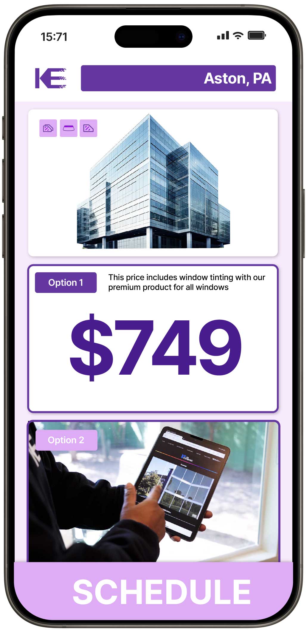 View Competitive Safety and Security Window Film Rates in Aston, Pennsylvania