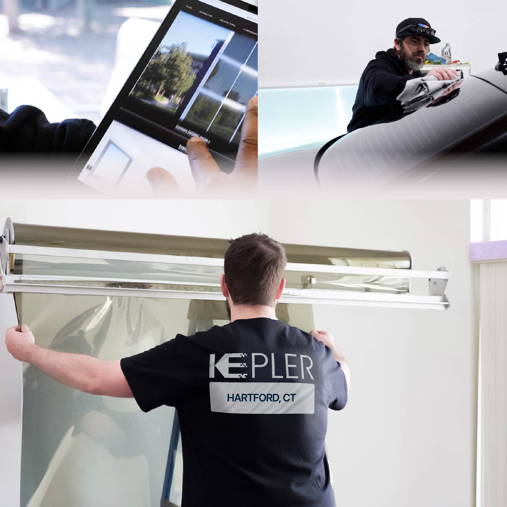 Kepler Specialist Installing Anti-Graffiti Film in Hartford, Connecticut