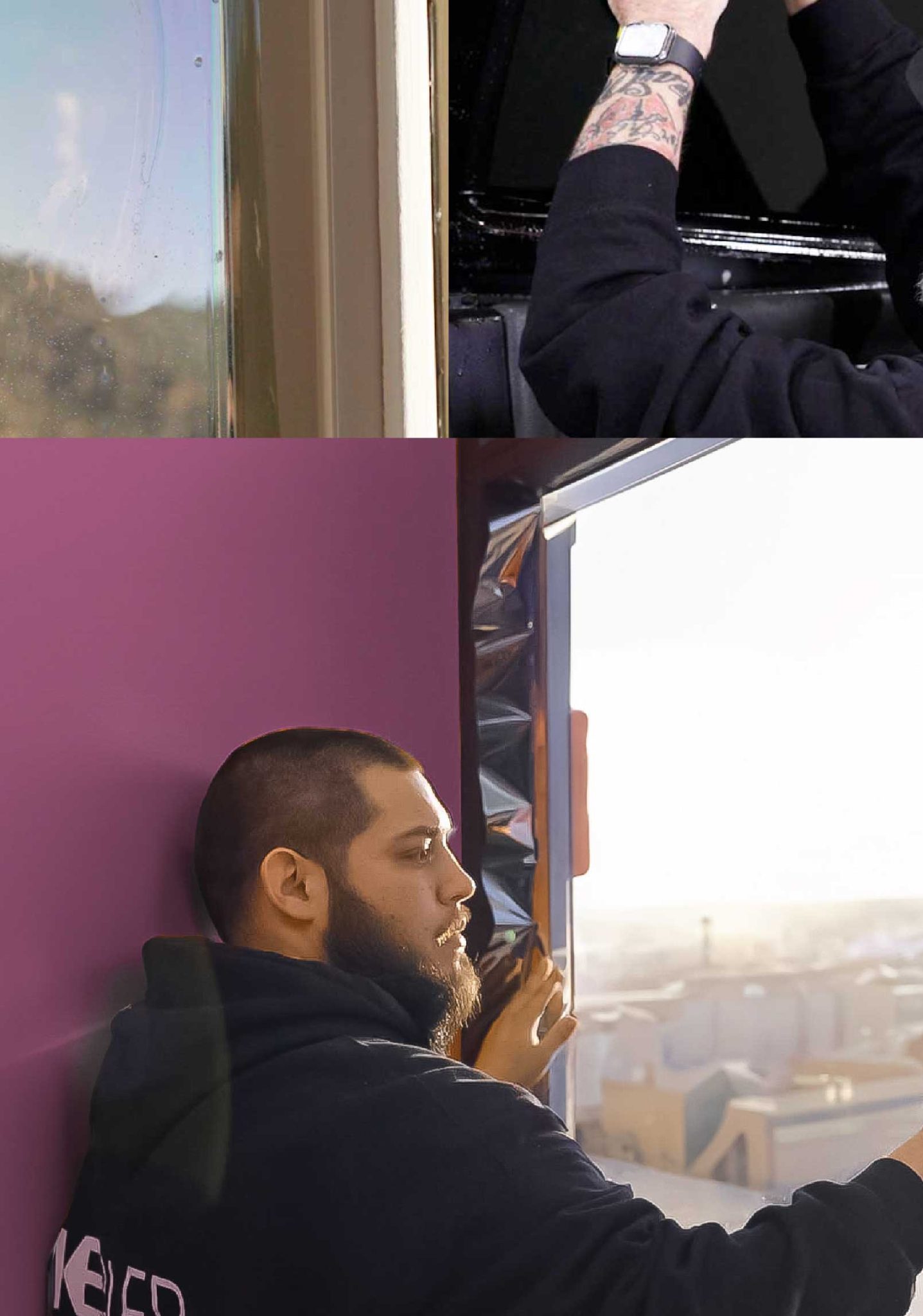 Kepler Specialist Installing Security Window Film in Garnet Valley Pennsylvania