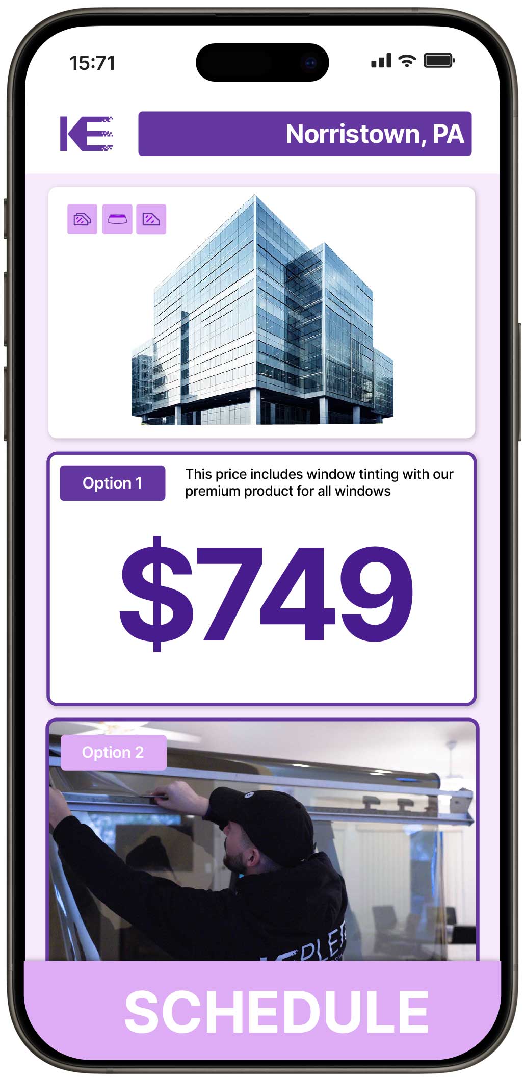 View Reasonable Safety and Security Window Film Prices in Norristown, Pennsylvania