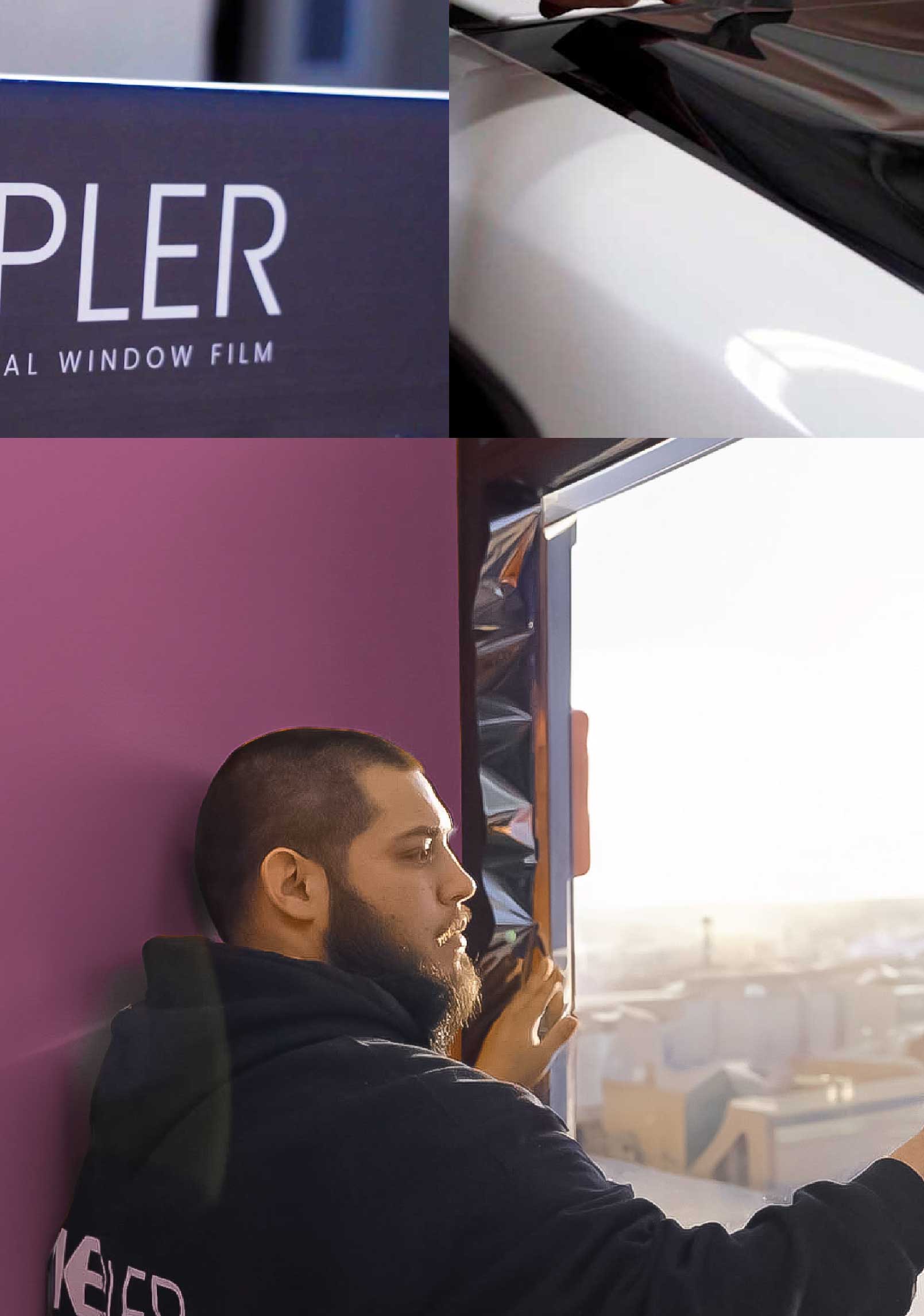 Kepler Specialist Installing Security Window Film in King of Prussia Pennsylvania