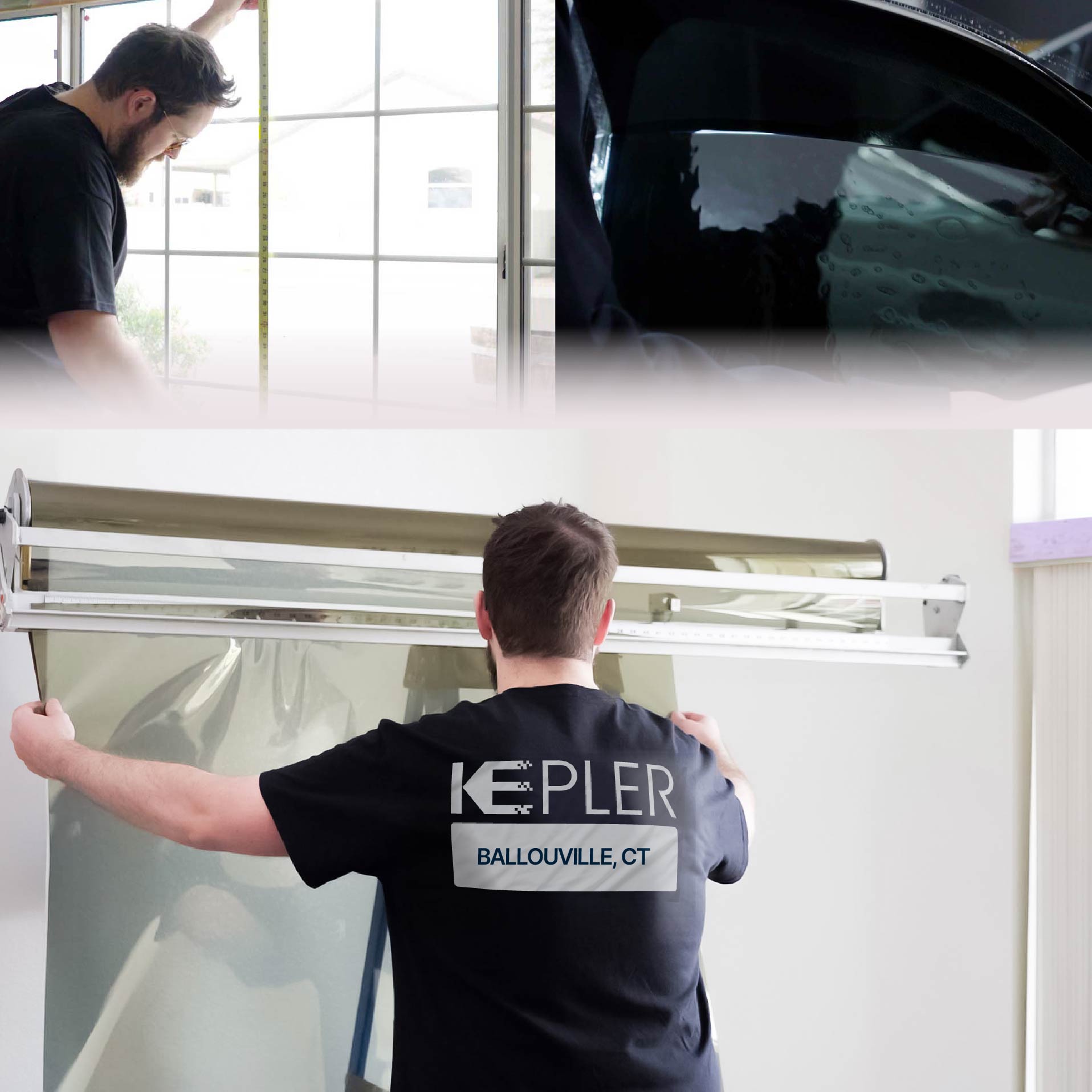 Kepler Specialist Installing Anti-Graffiti Film in Ballouville, Connecticut