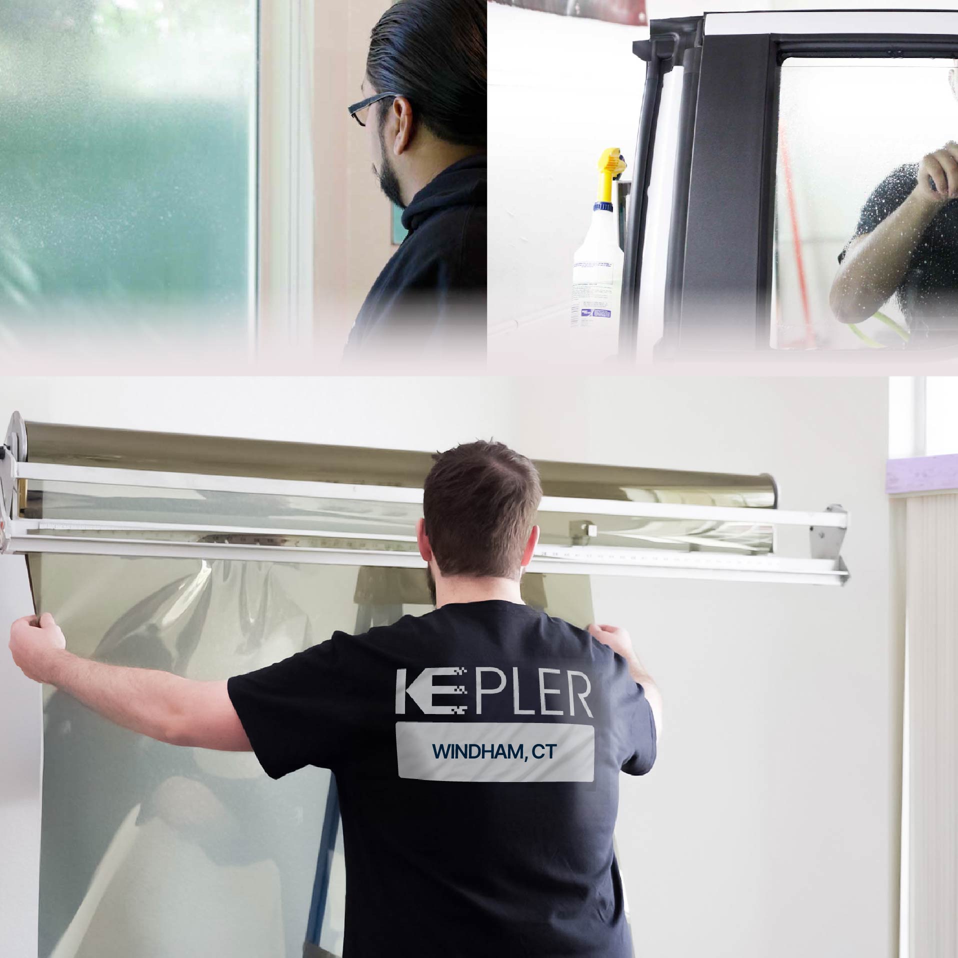 Kepler Specialist Installing Anti-Graffiti Film in Windham, Connecticut