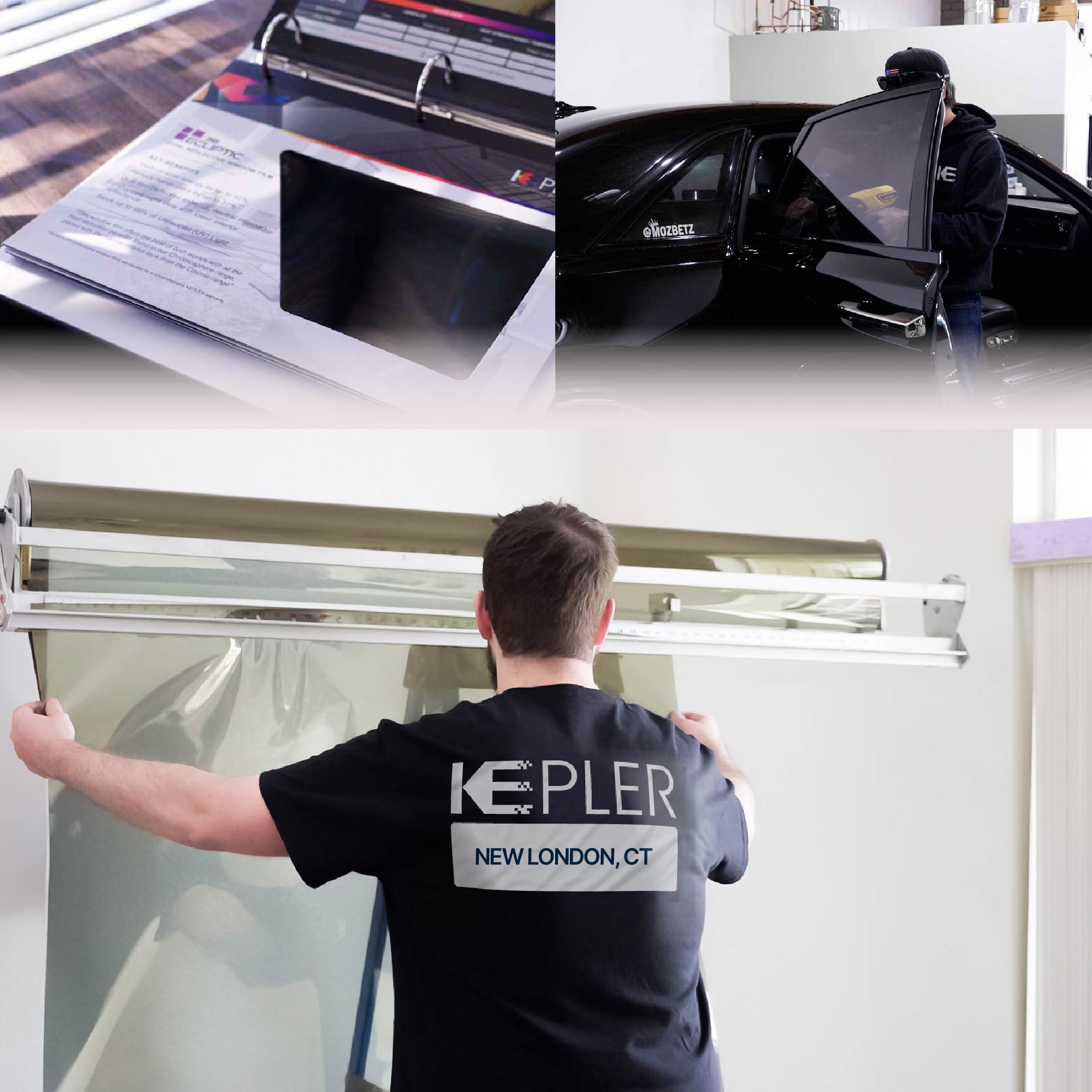 Kepler Specialist Installing Anti-Graffiti Film in New London, Connecticut