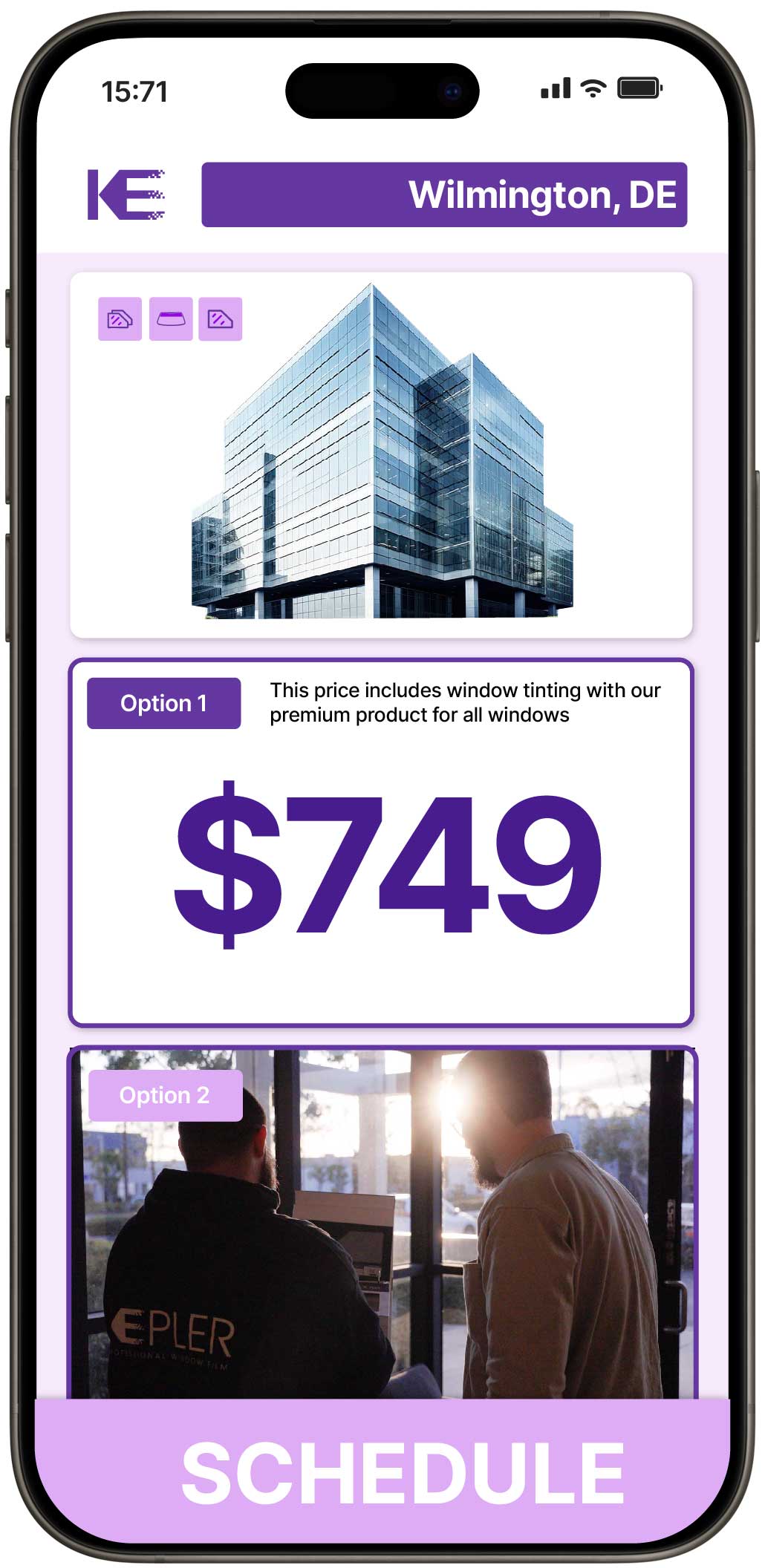 View Affordable Safety and Security Window Film Rates in Wilmington, Delaware