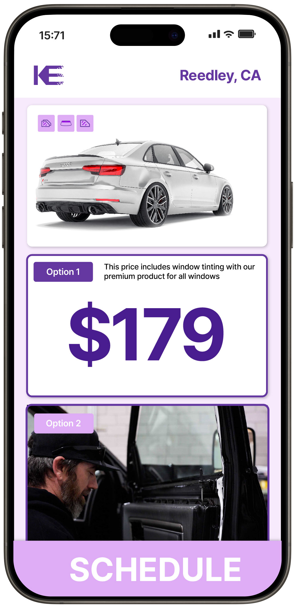 View Reasonable Car Window Tinting Prices in Reedley, California