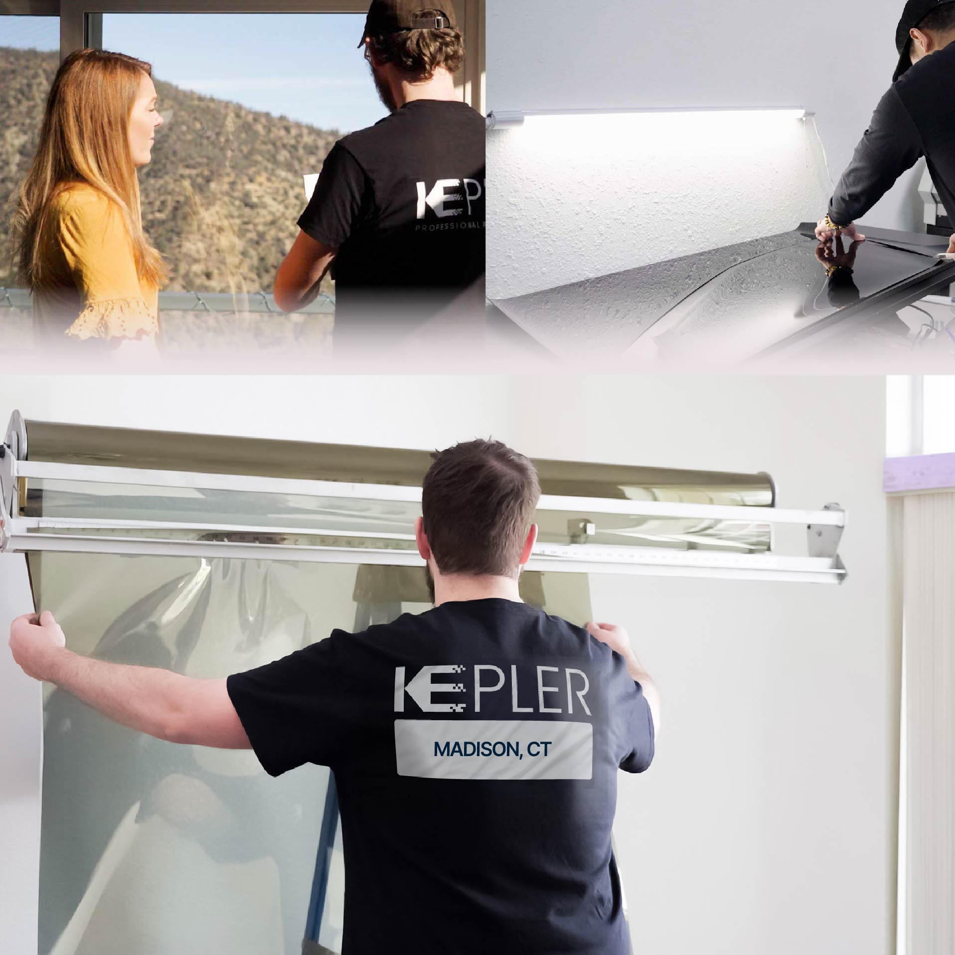 Kepler Specialist Installing Anti-Graffiti Film in Madison, Connecticut