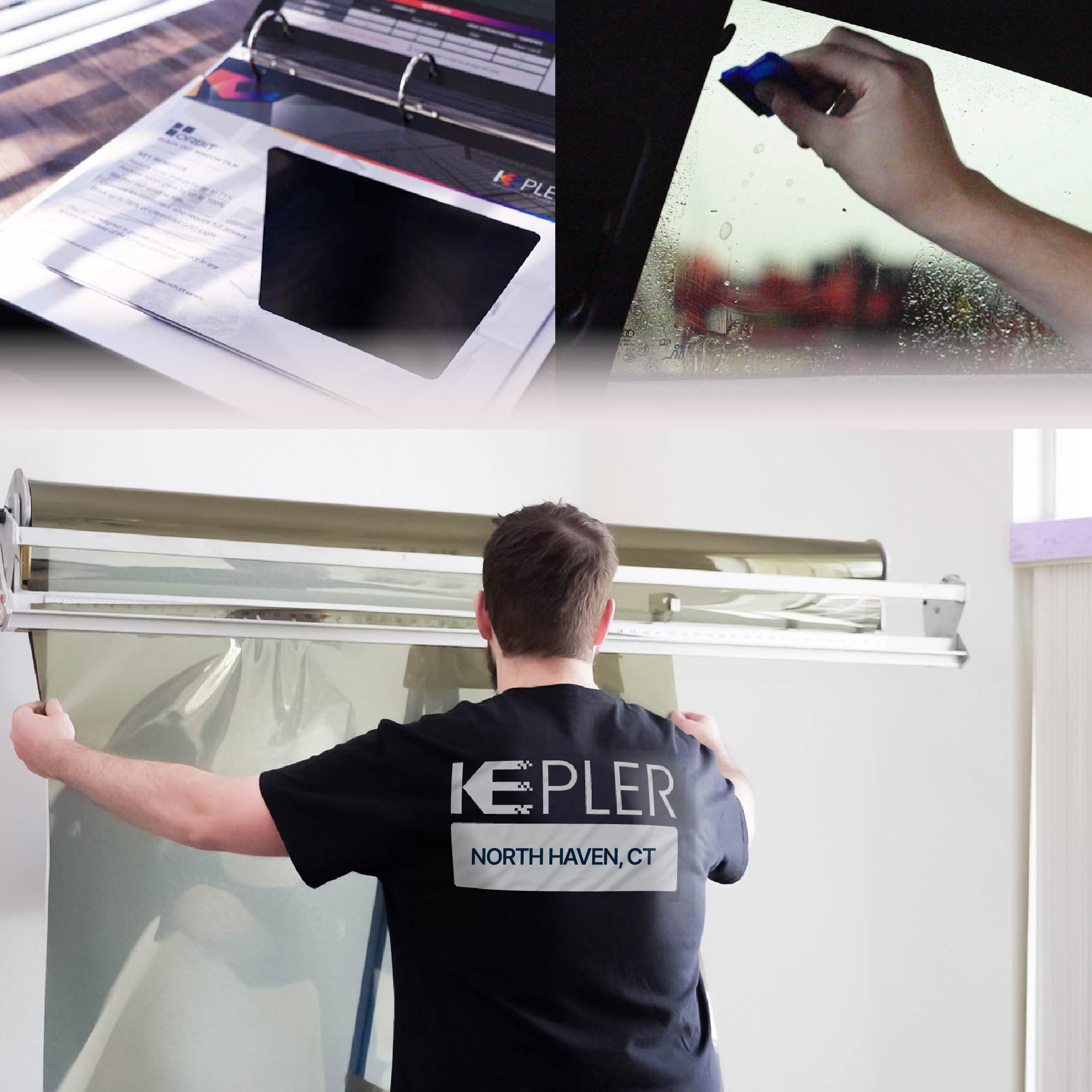 Kepler Specialist Installing Anti-Graffiti Film in North Haven, Connecticut