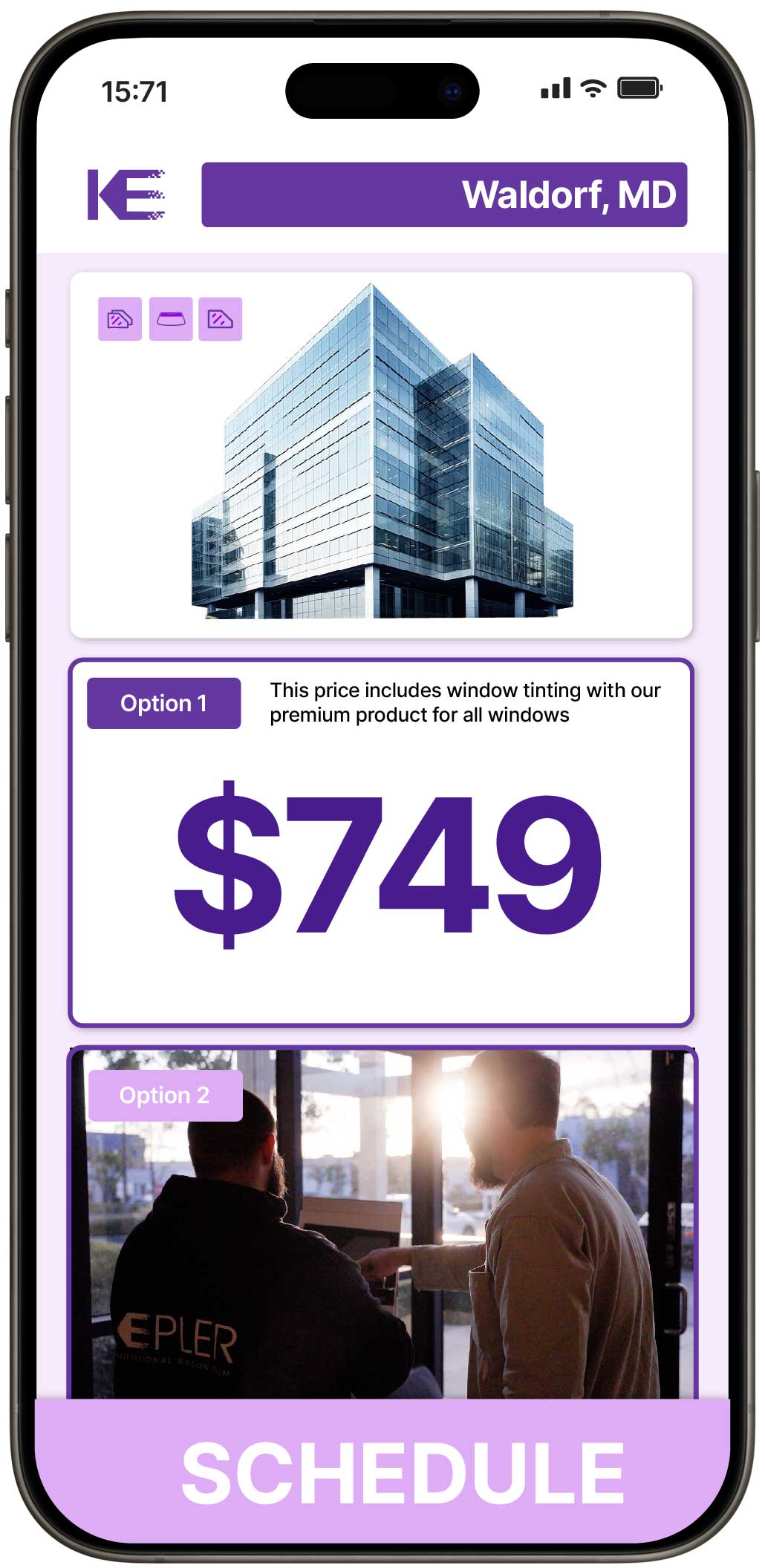 View Reasonable Safety and Security Window Film Costs in Waldorf, Maryland