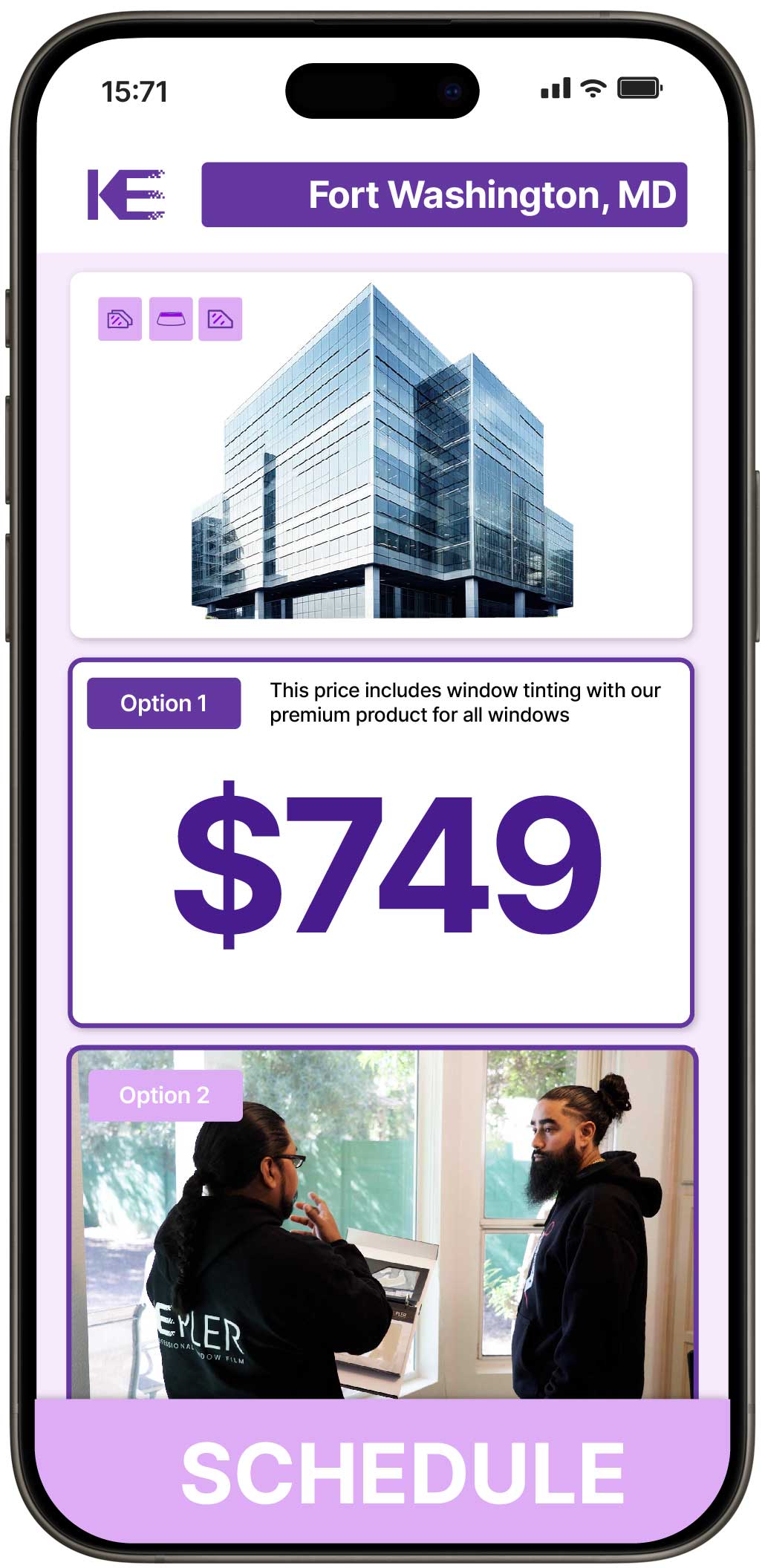View Reasonable Safety and Security Window Film Prices in Fort Washington, Maryland