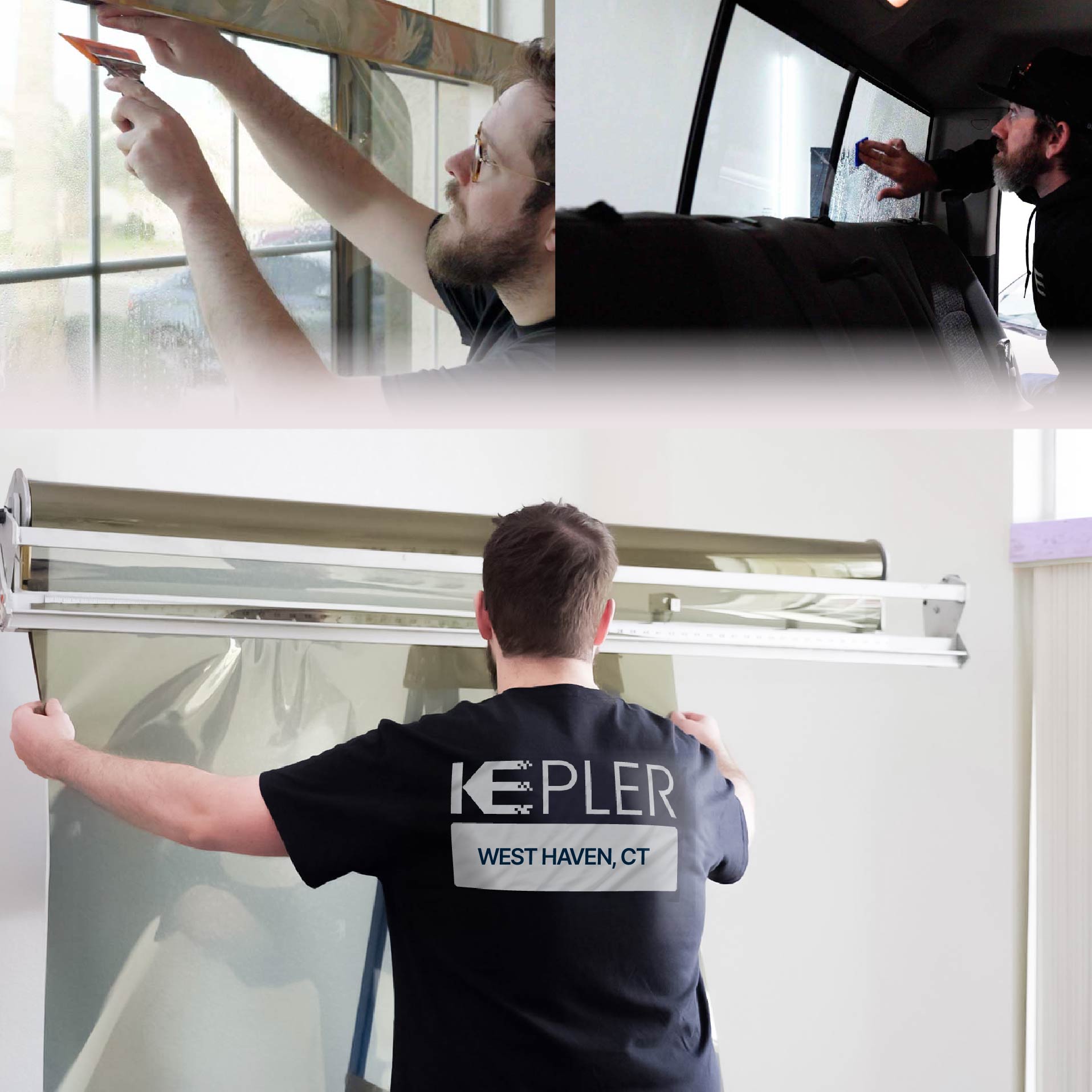 Kepler Specialist Installing Anti-Graffiti Film in West Haven, Connecticut