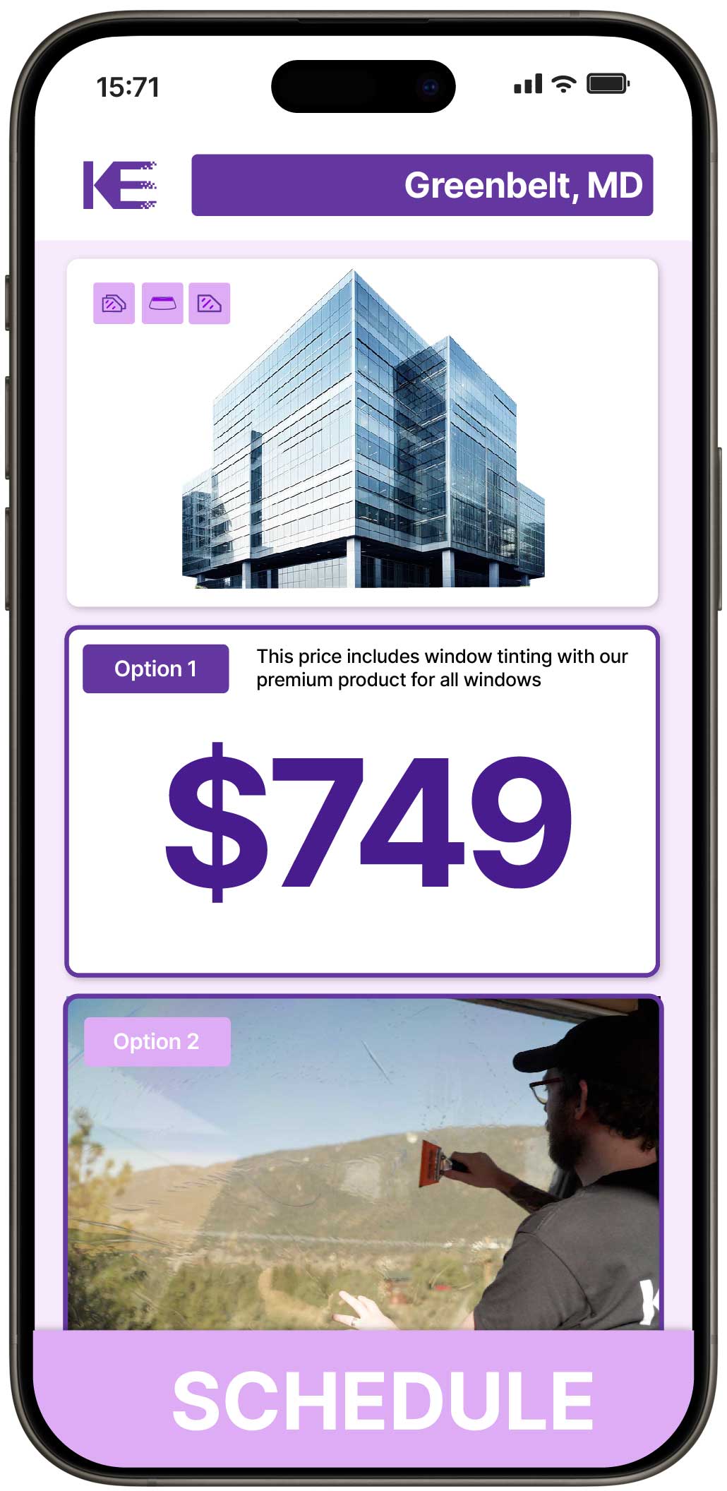 View Affordable Safety and Security Window Film Prices in Greenbelt, Maryland
