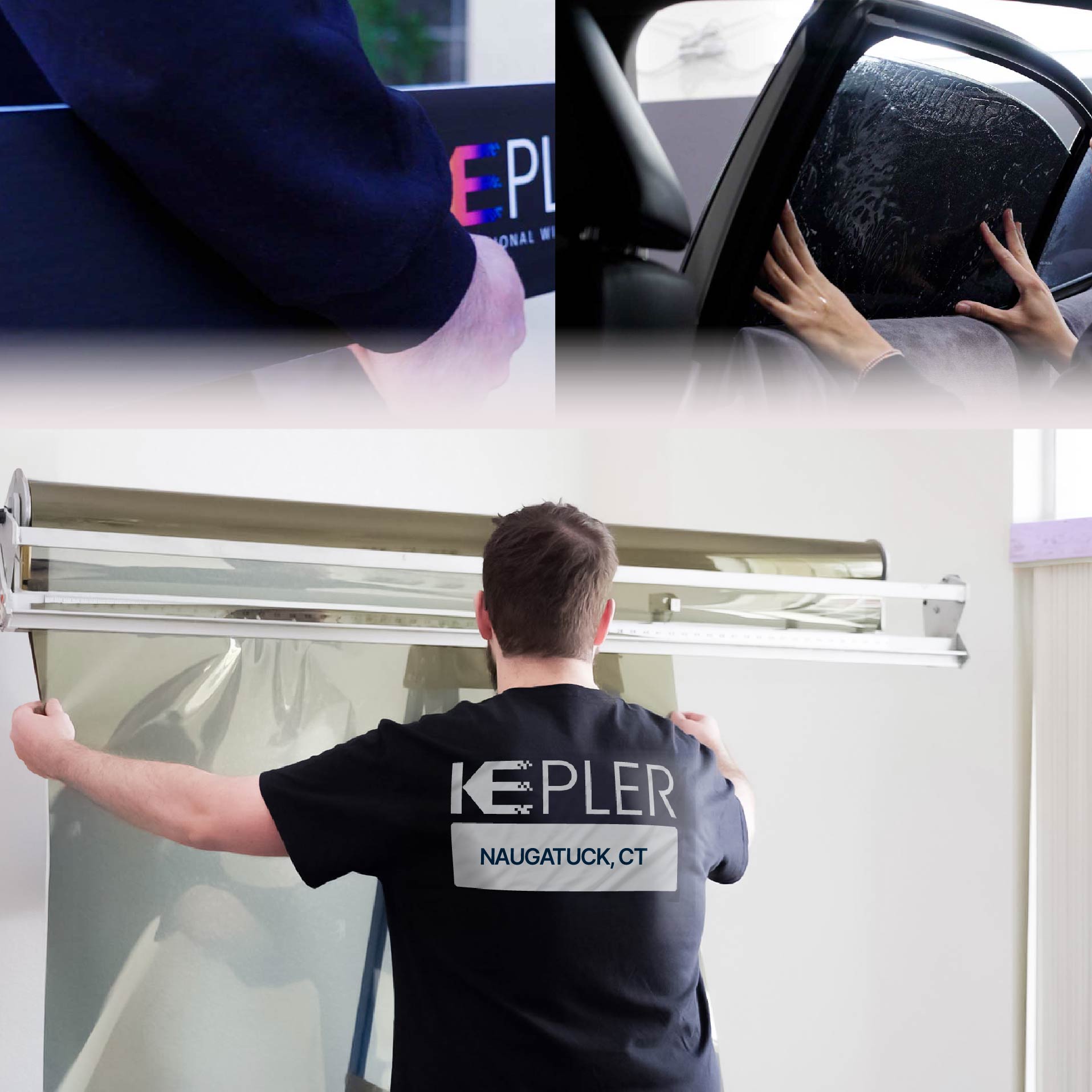 Kepler Specialist Installing Anti-Graffiti Film in Naugatuck, Connecticut
