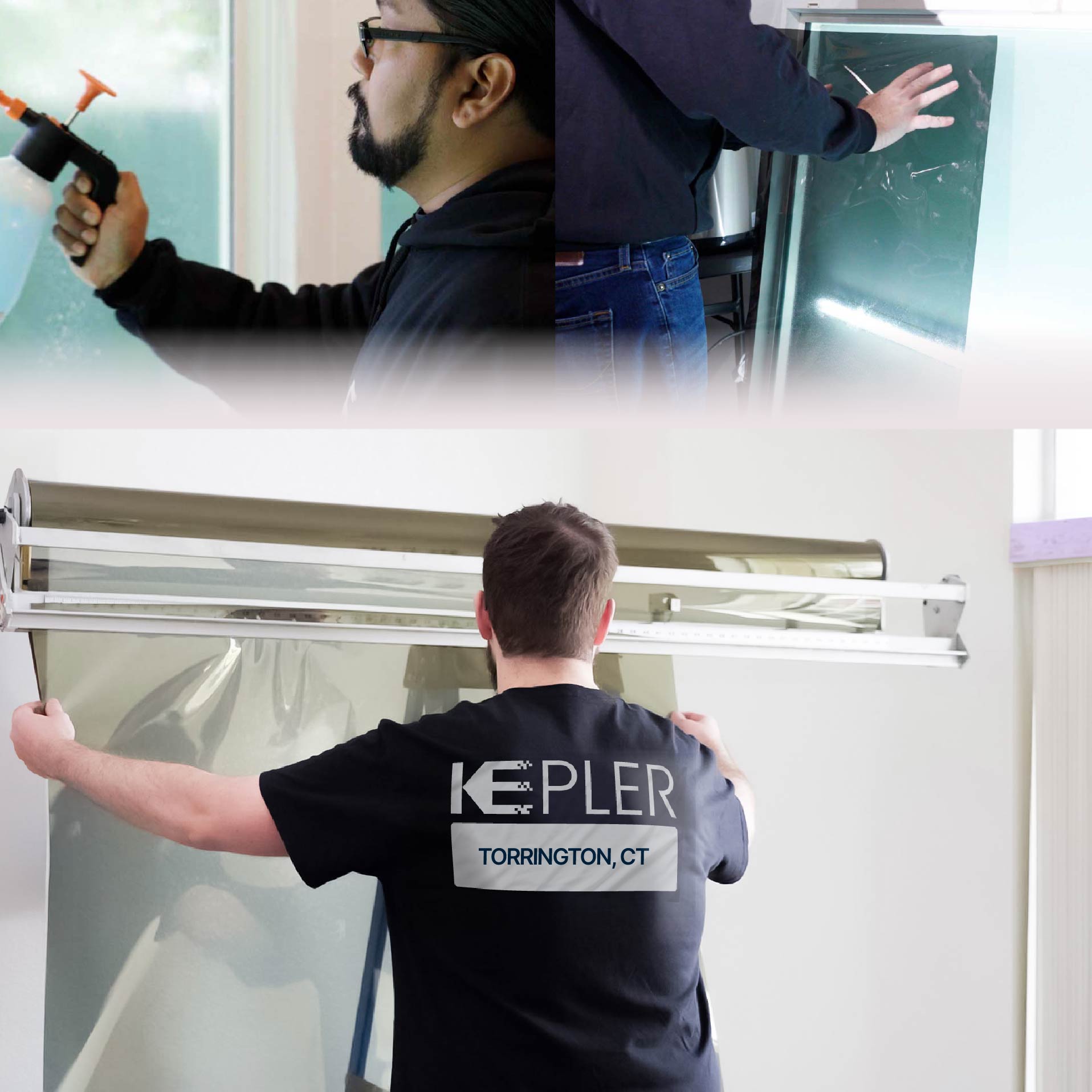 Kepler Specialist Installing Anti-Graffiti Film in Torrington, Connecticut