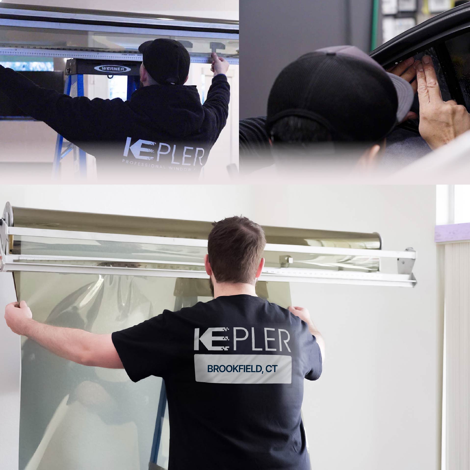 Kepler Specialist Installing Anti-Graffiti Film in Brookfield, Connecticut