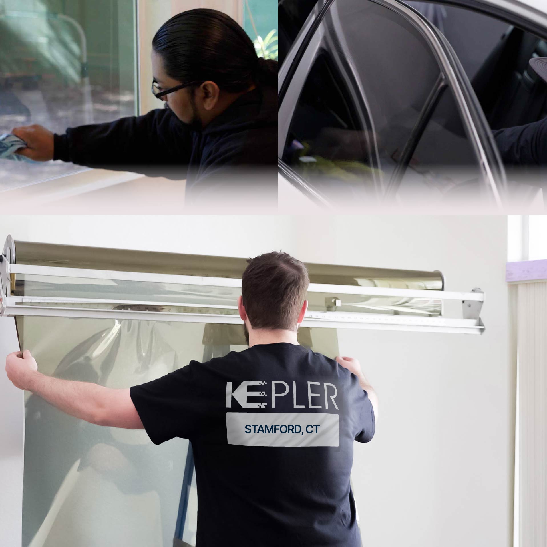 Kepler Specialist Installing Anti-Graffiti Film in Stamford, Connecticut