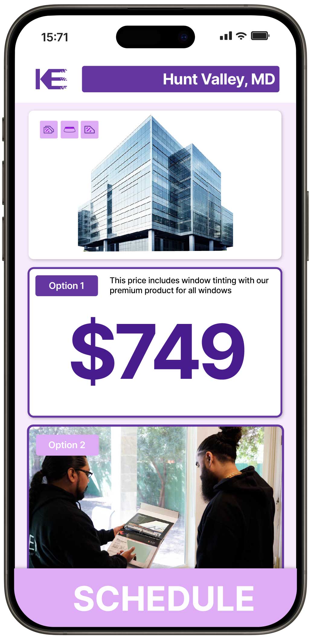View Affordable Safety and Security Window Film Costs in Hunt Valley, Maryland