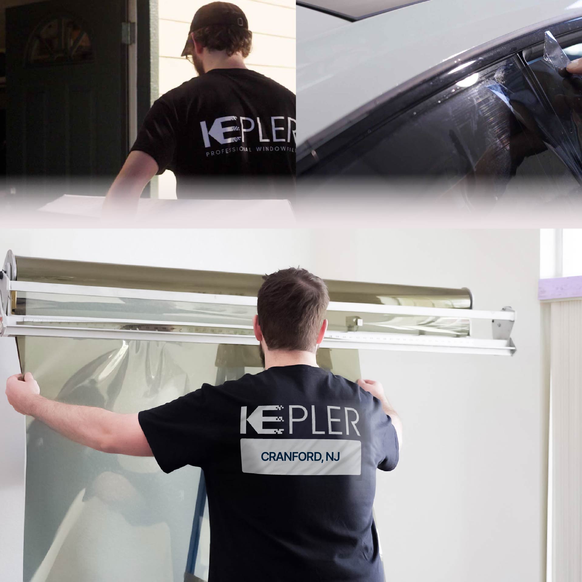 Kepler Specialist Installing Anti-Graffiti Film in Cranford, New Jersey