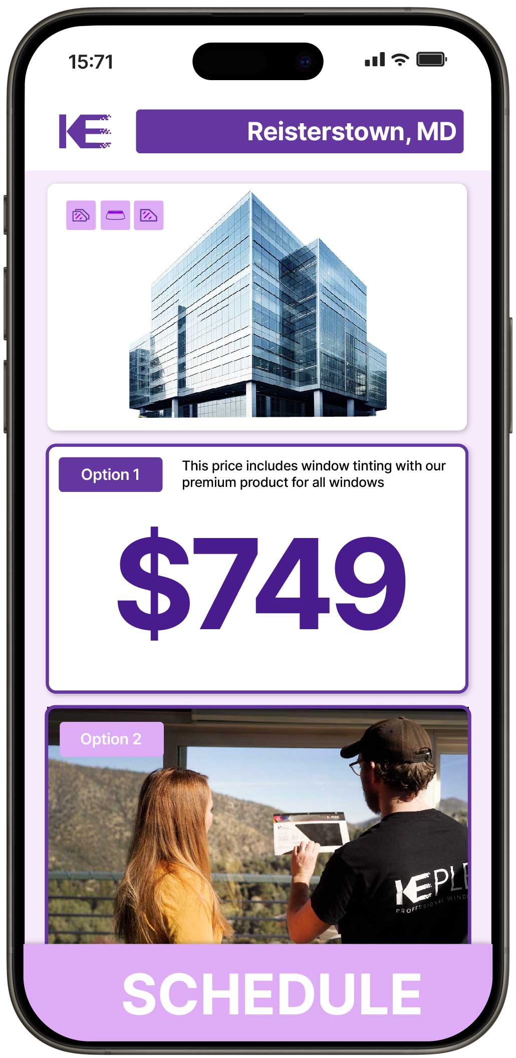 View Reasonable Safety and Security Window Film Prices in Reisterstown, Maryland