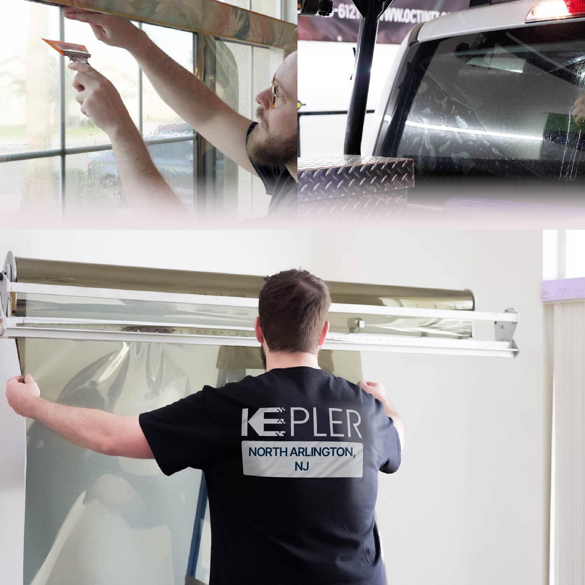 Kepler Specialist Installing Anti-Graffiti Film in North Arlington, New Jersey