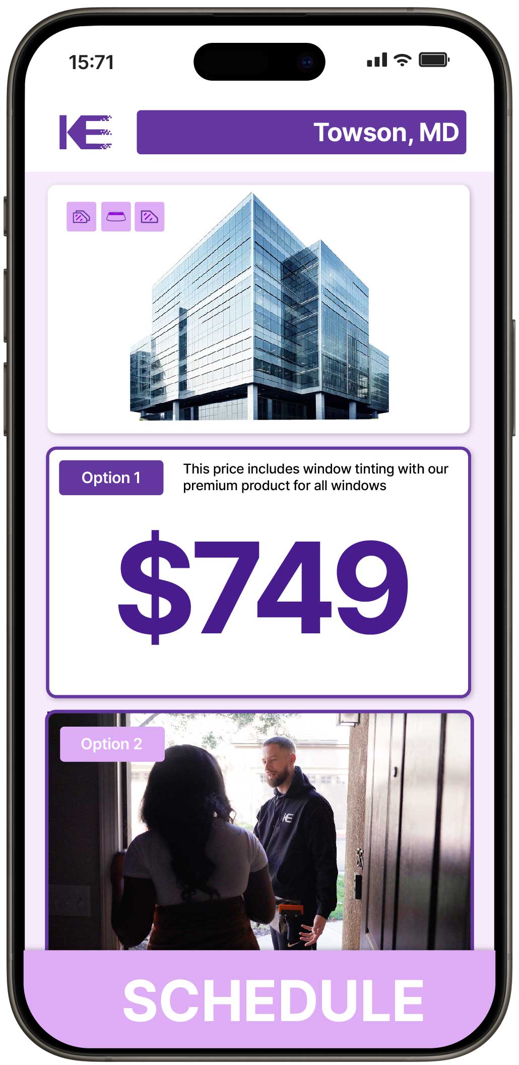 View Affordable Safety and Security Window Film Rates in Towson, Maryland