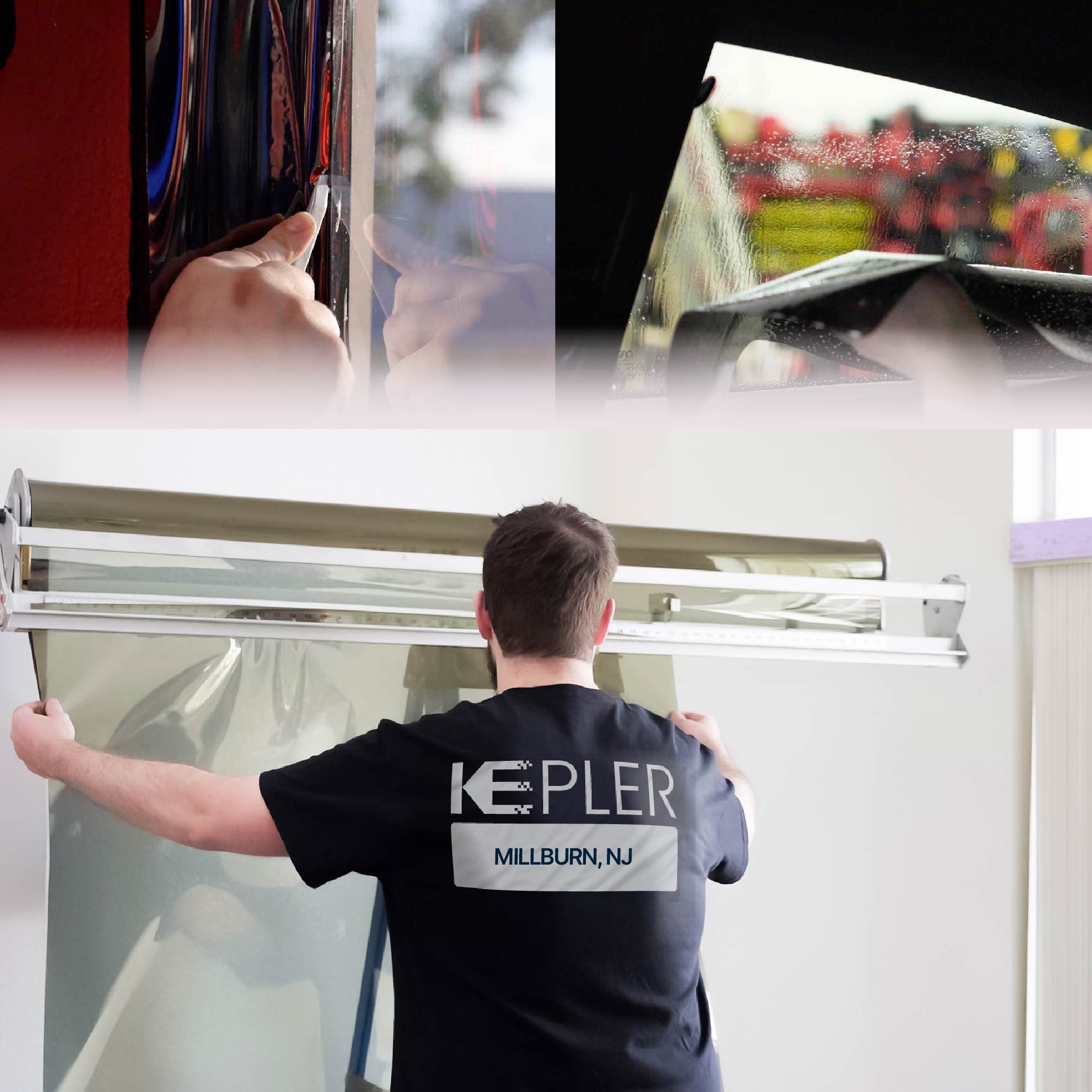 Kepler Specialist Installing Anti-Graffiti Film in Millburn, New Jersey