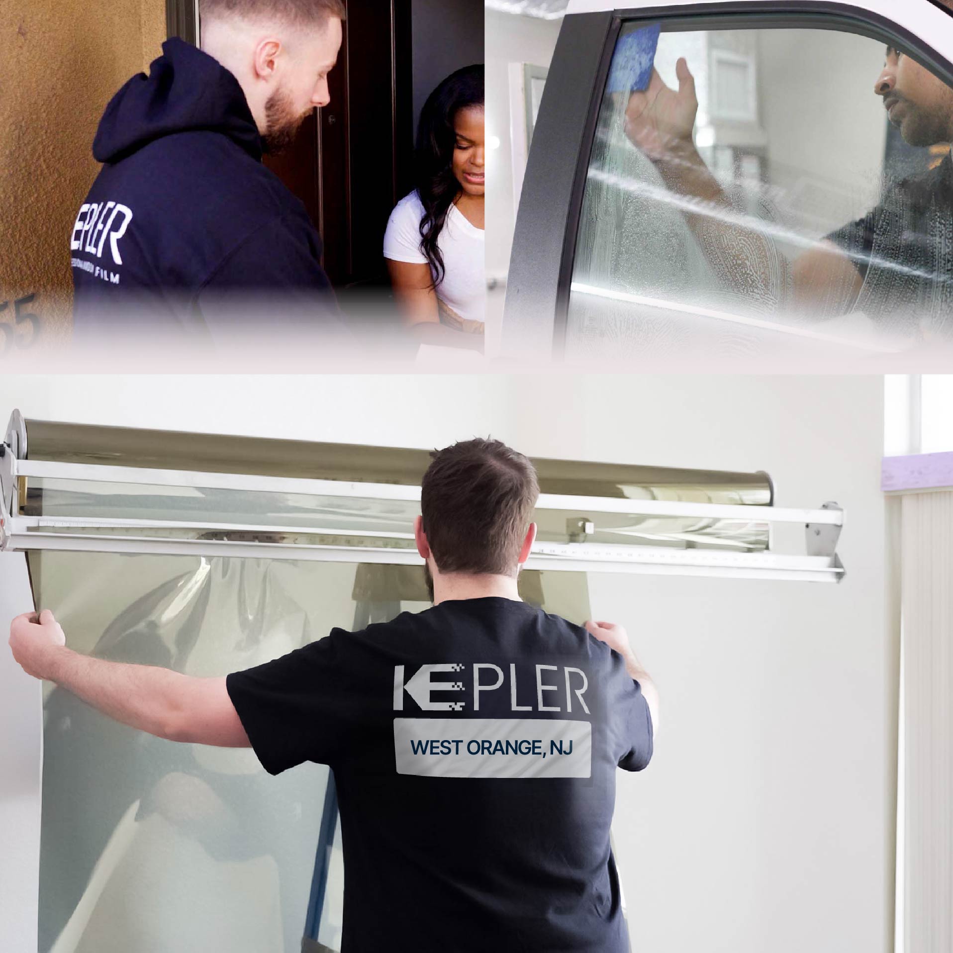 Kepler Specialist Installing Anti-Graffiti Film in West Orange, New Jersey