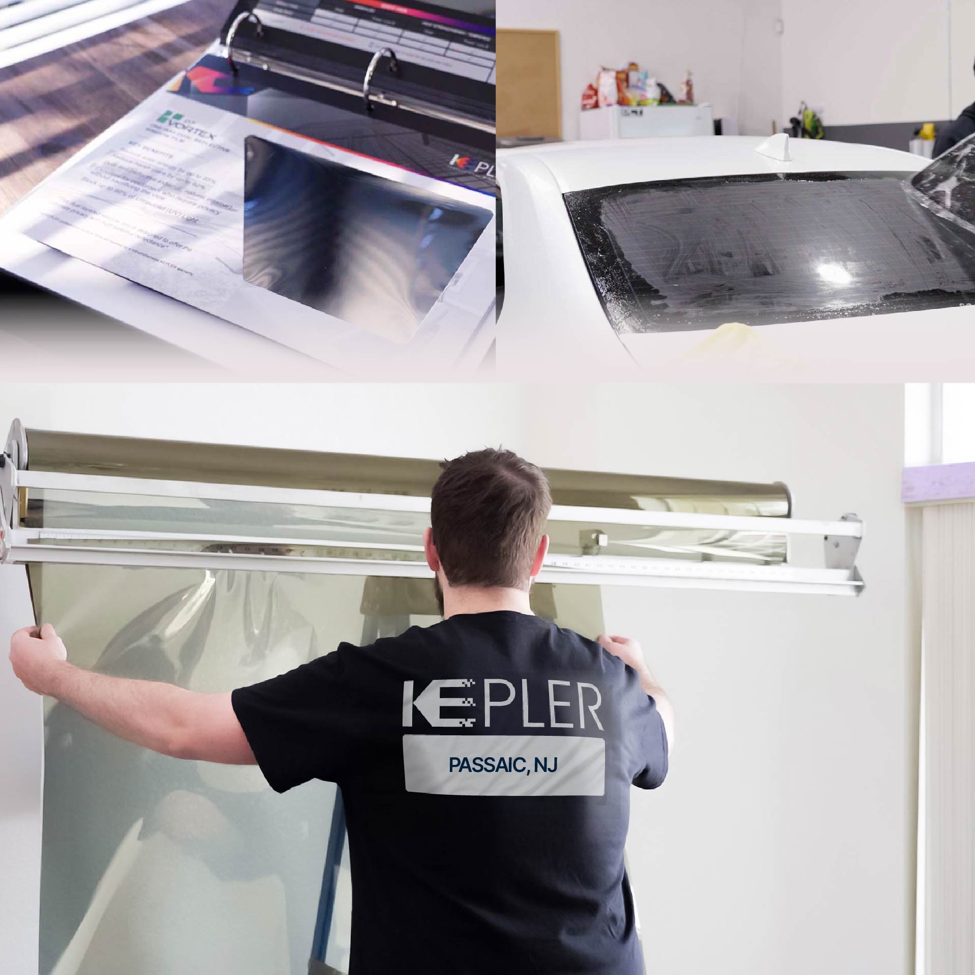 Kepler Specialist Installing Anti-Graffiti Film in Passaic, New Jersey