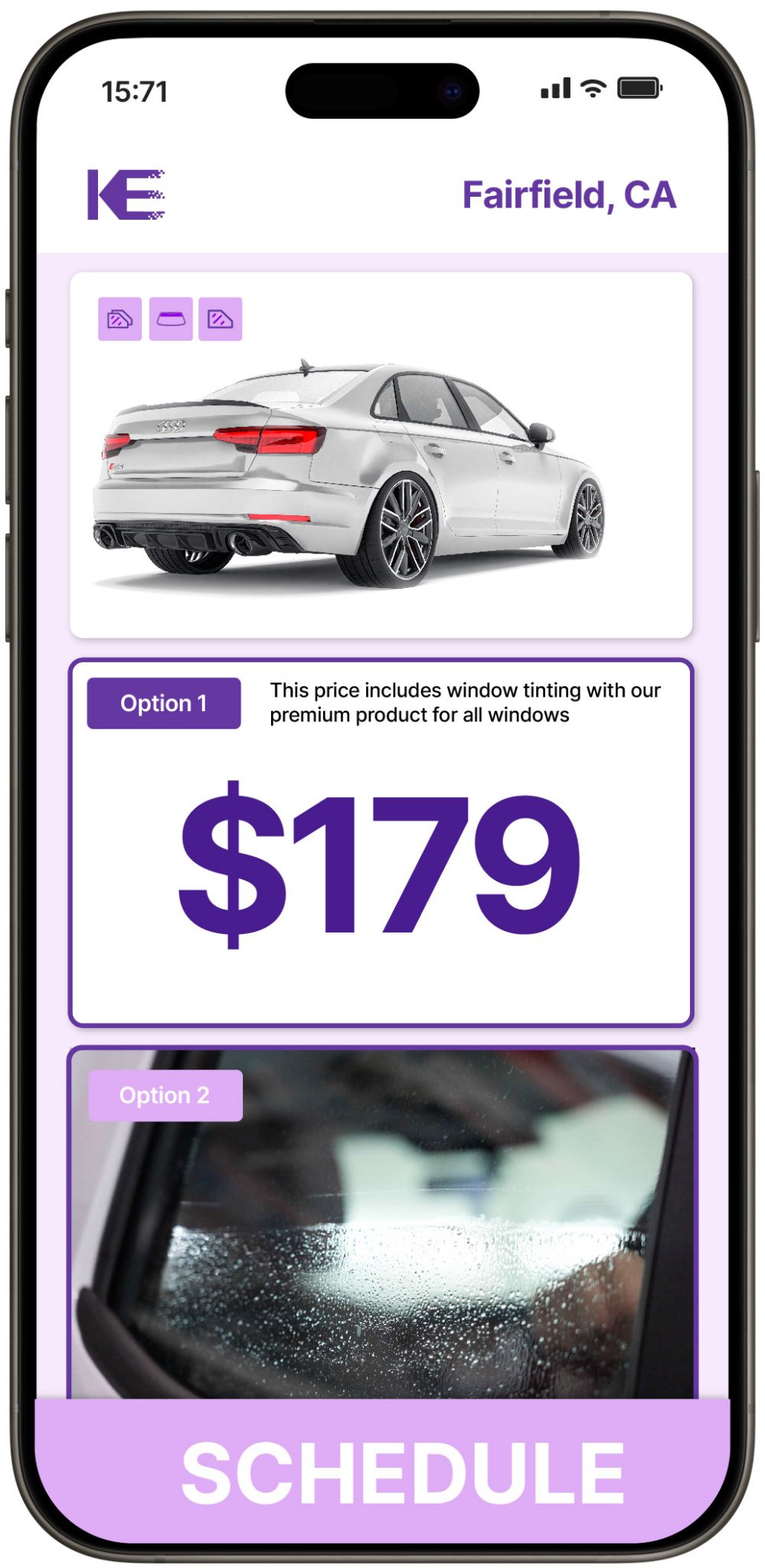 Car Window Tinting Fairfield #1 BEST From $139