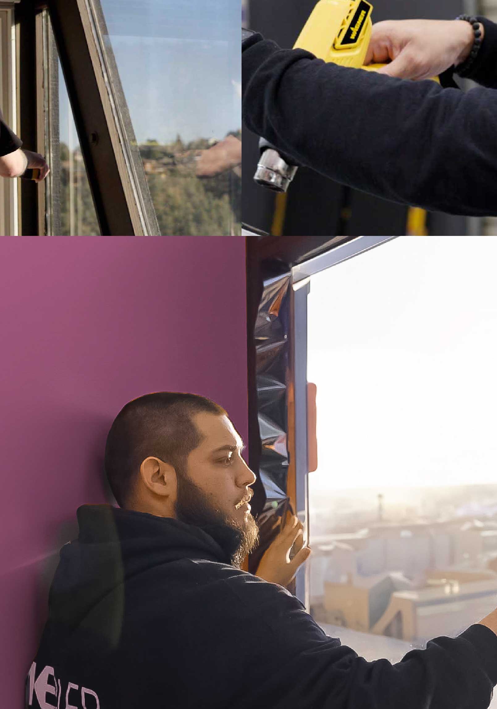Kepler Specialist Installing Security Window Film in Cumberland Maryland