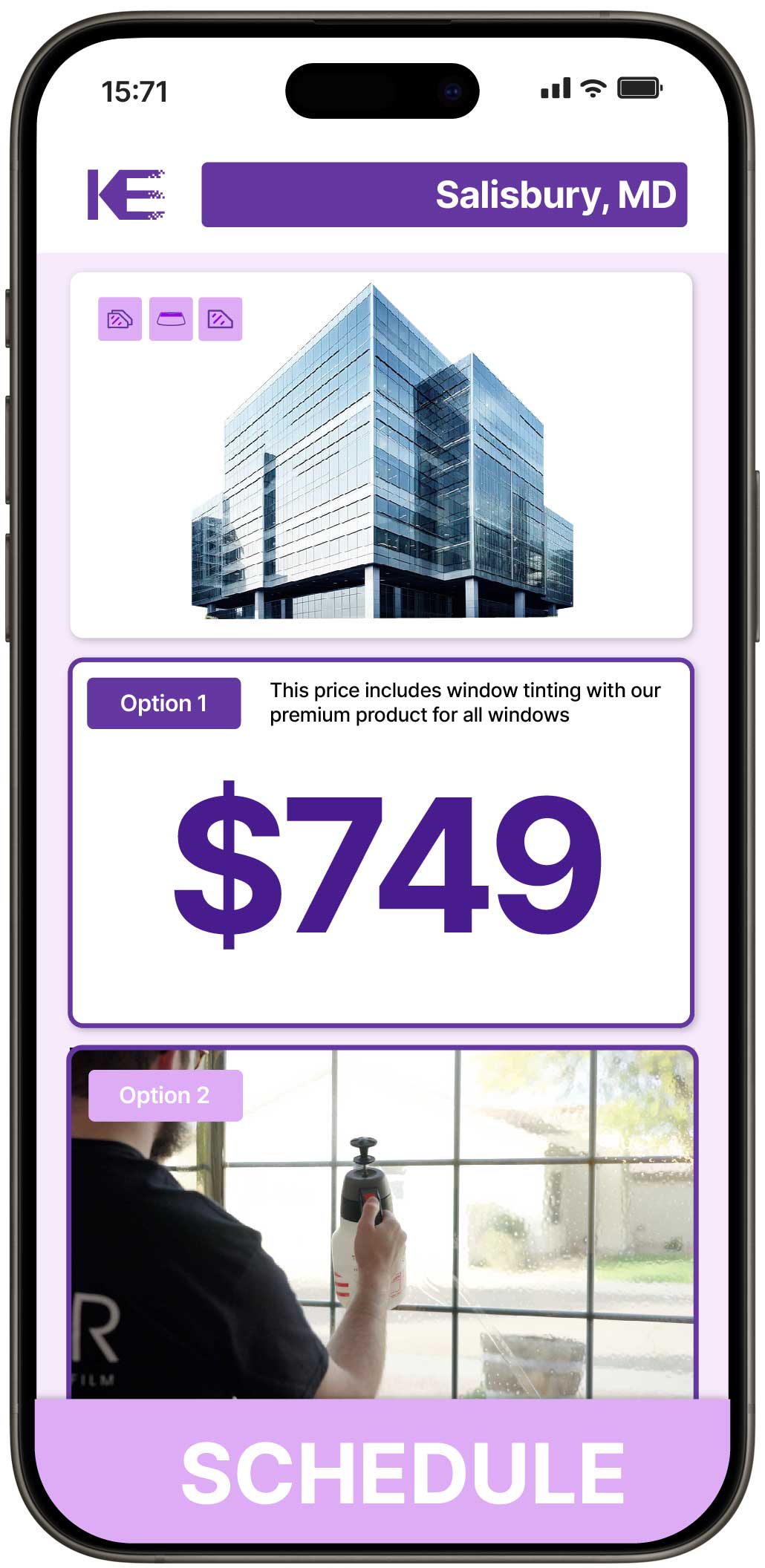 View Competitive Safety and Security Window Film Rates in Salisbury, Maryland