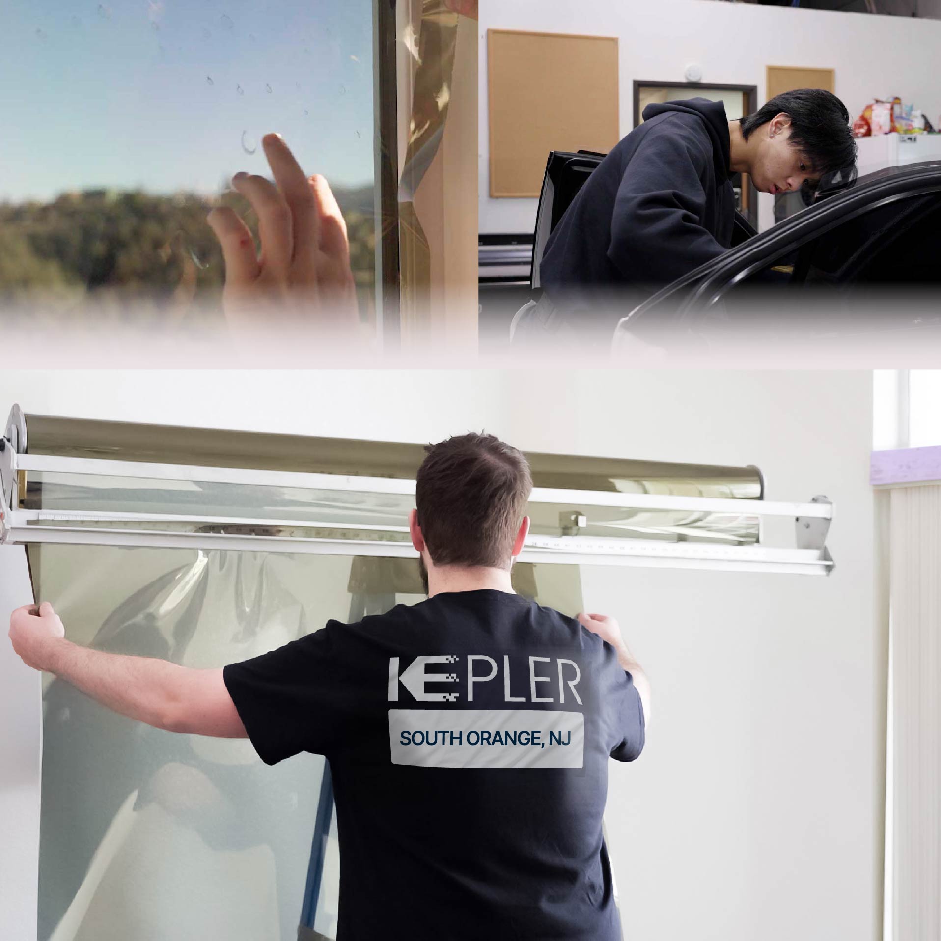 Kepler Specialist Installing Anti-Graffiti Film in South Orange, New Jersey