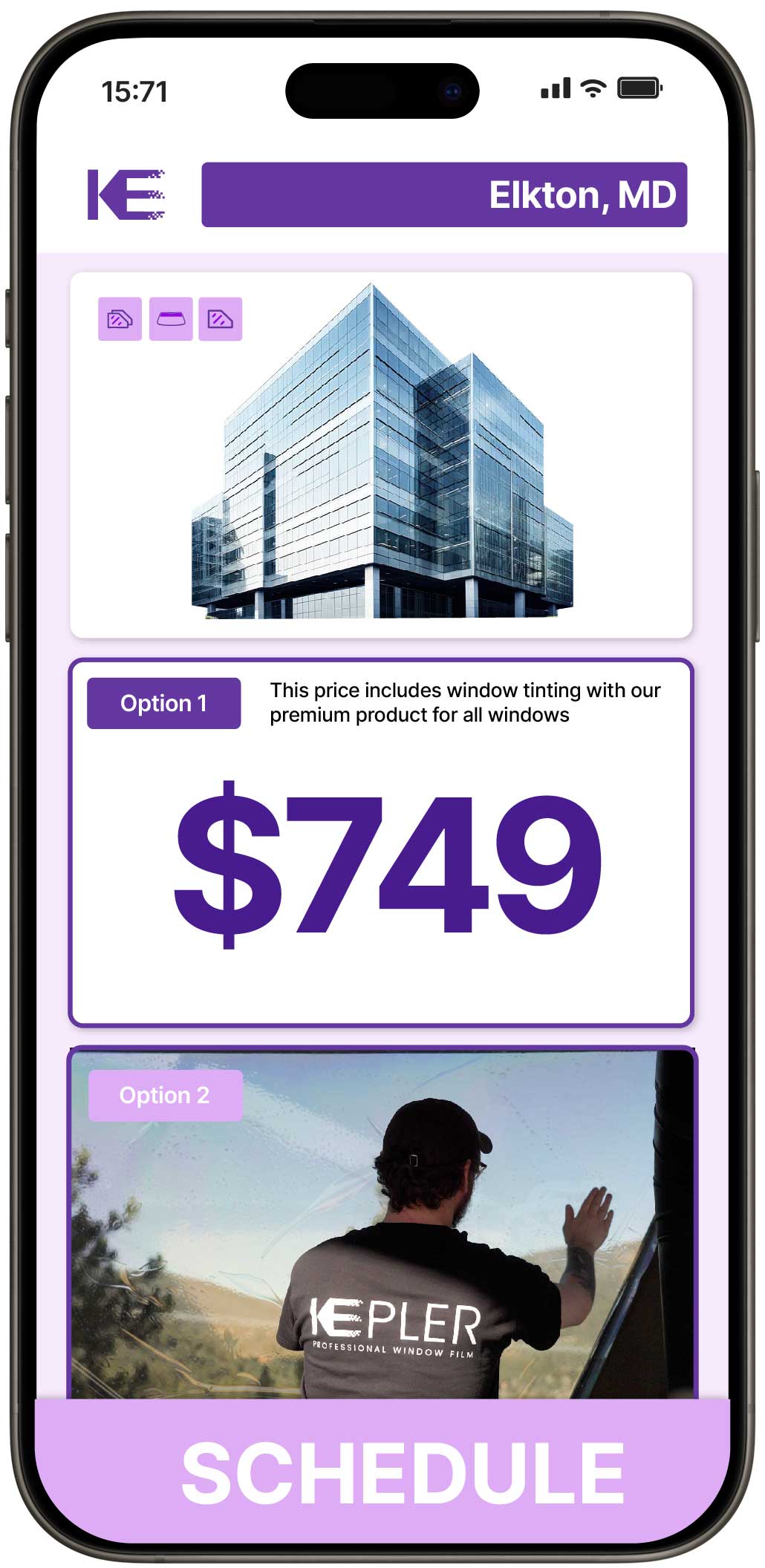 View Competitive Safety and Security Window Film Rates in Elkton, Maryland