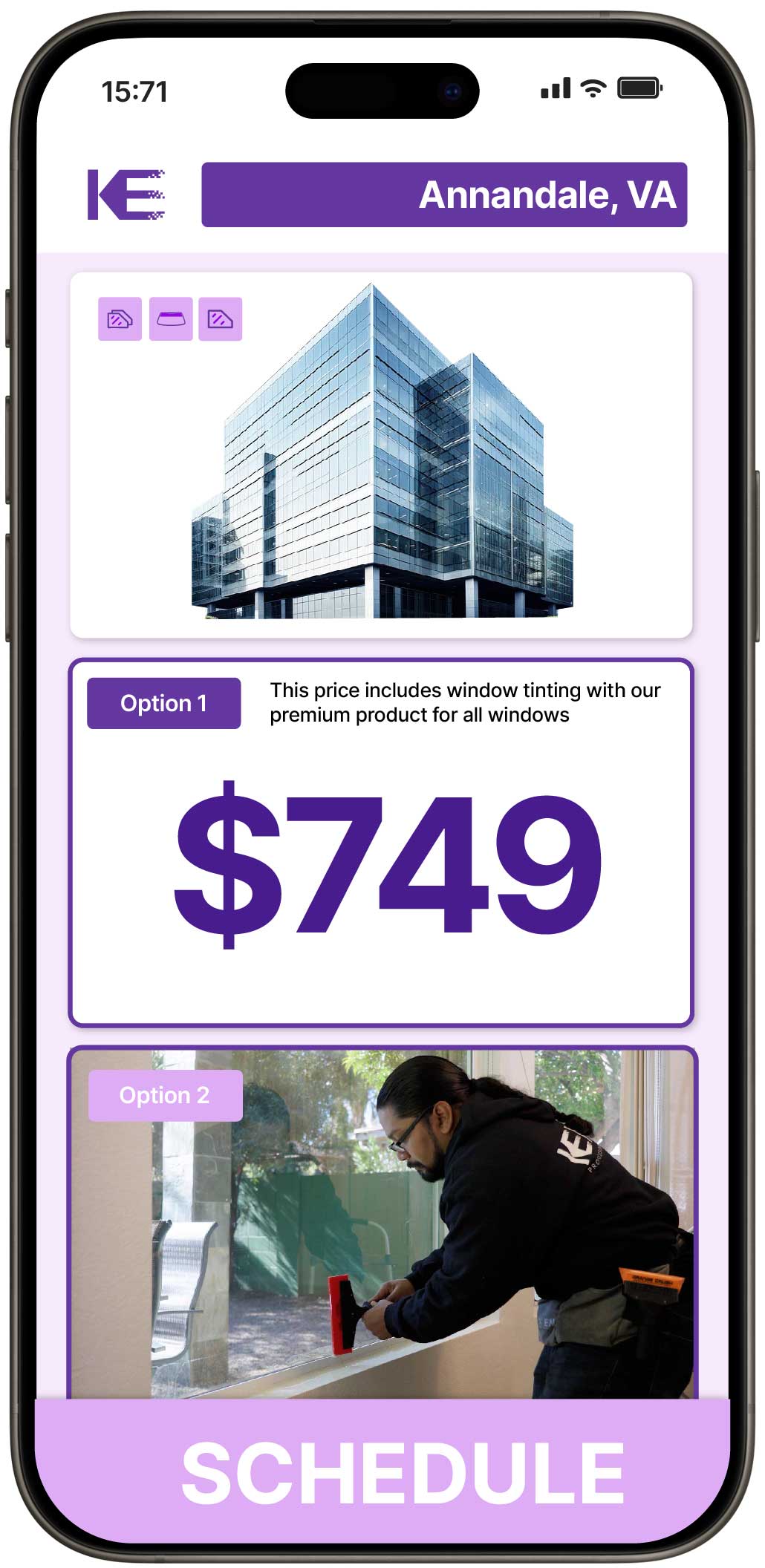 View Reasonable Safety and Security Window Film Costs in Annandale, Virginia