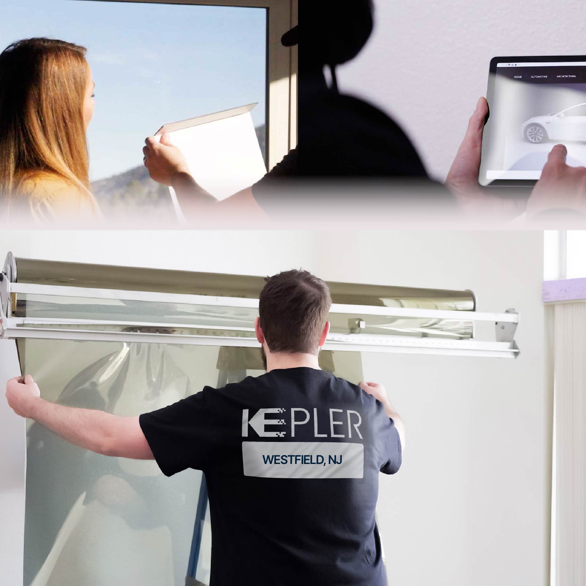 Kepler Specialist Installing Anti-Graffiti Film in Westfield, New Jersey