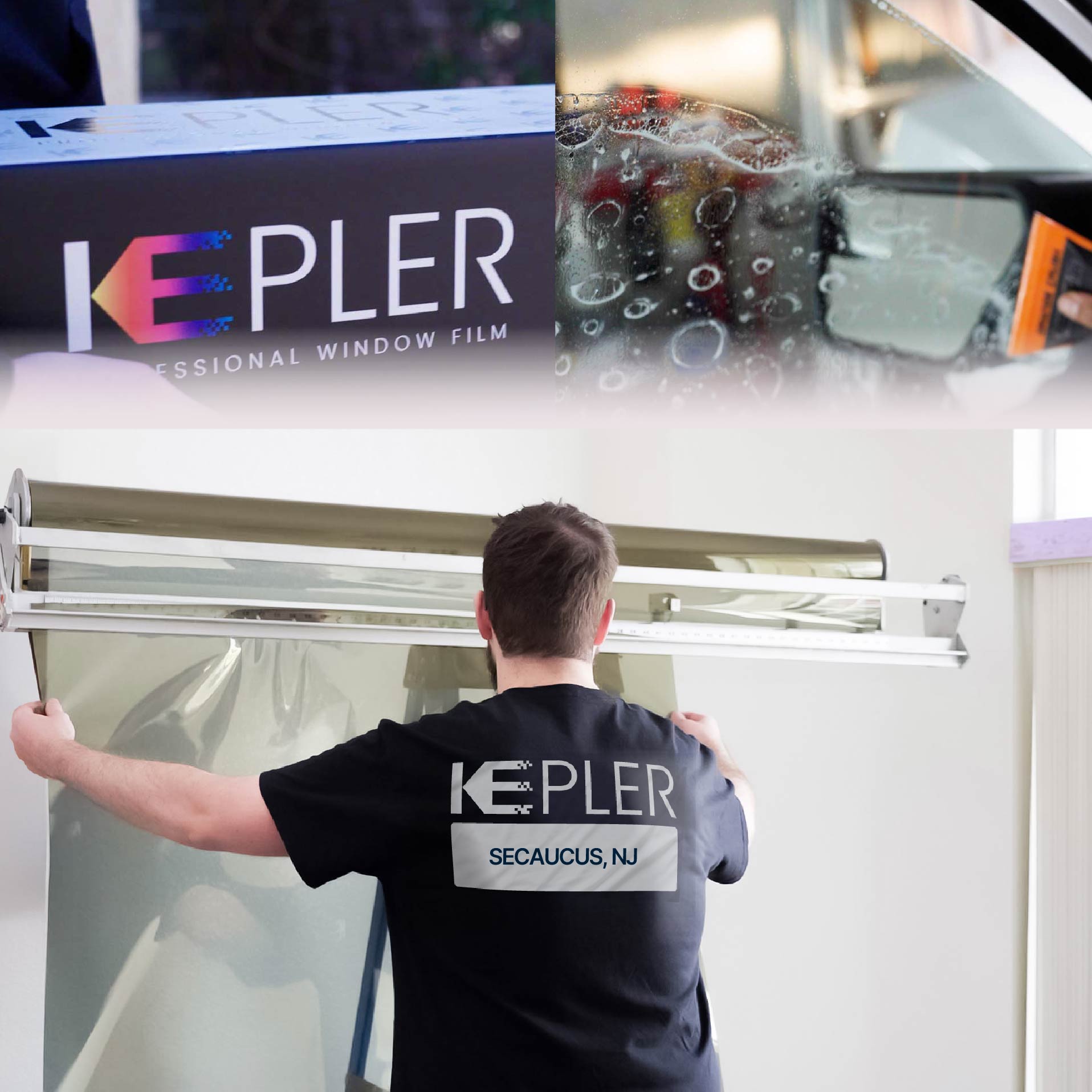 Kepler Specialist Installing Anti-Graffiti Film in Secaucus, New Jersey