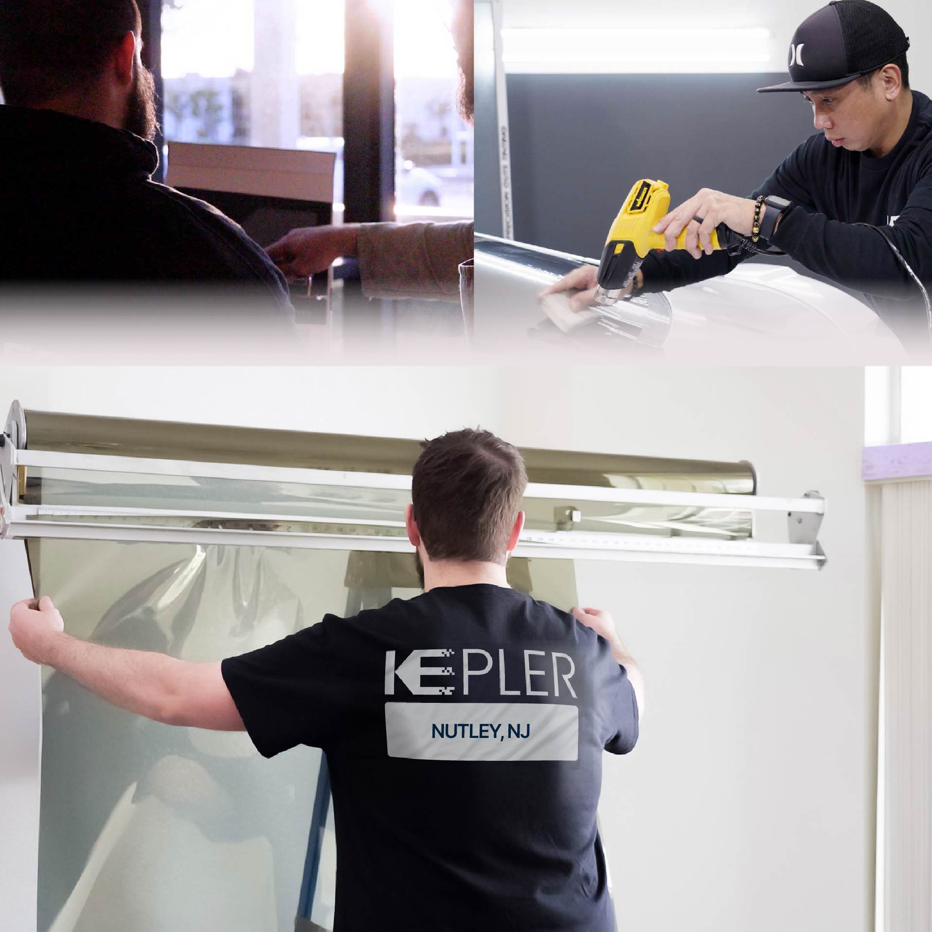 Kepler Specialist Installing Anti-Graffiti Film in Nutley, New Jersey