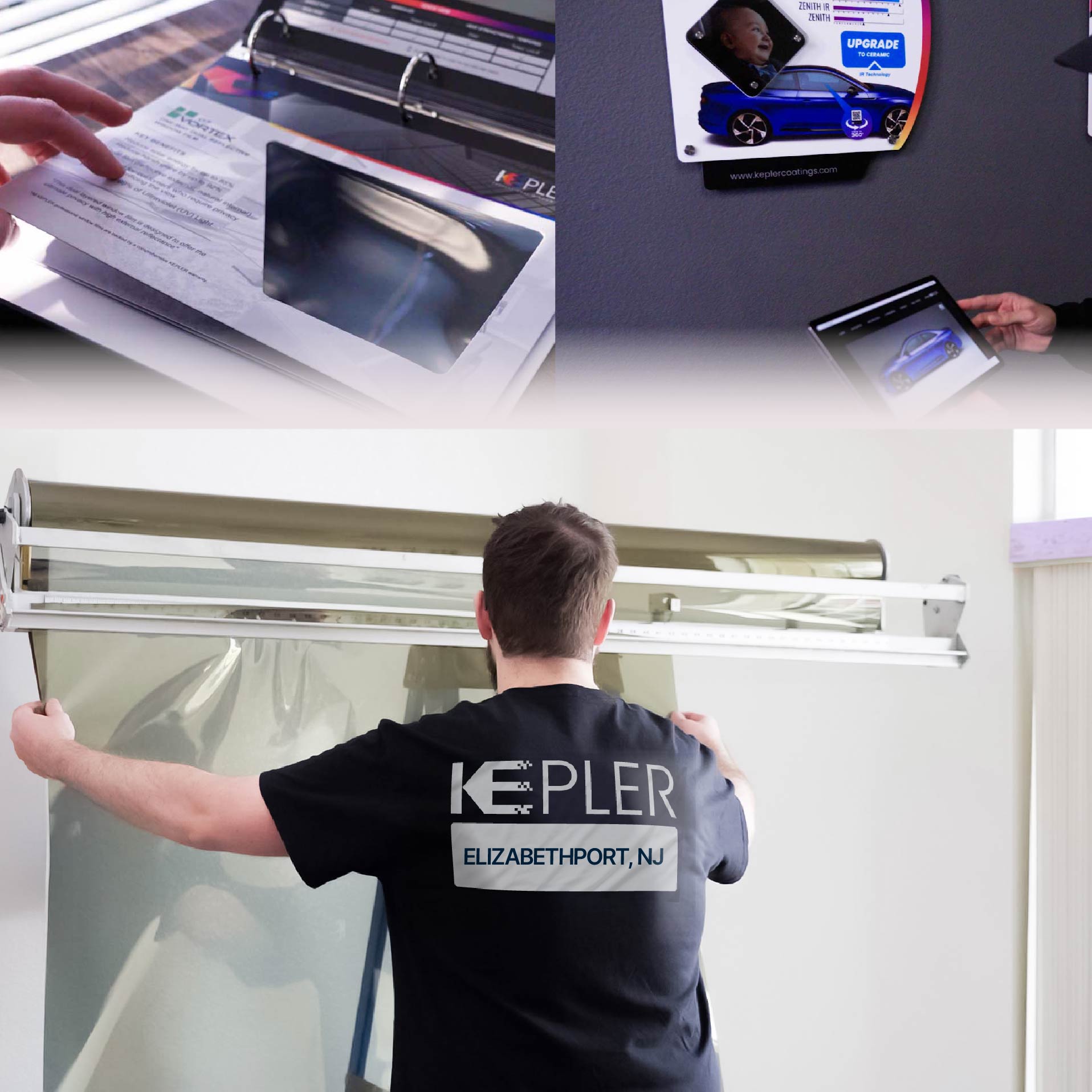 Kepler Specialist Installing Anti-Graffiti Film in Elizabethport, New Jersey