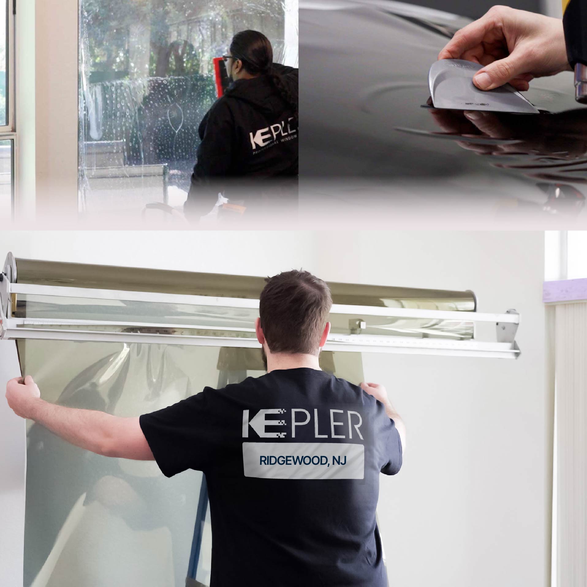 Kepler Specialist Installing Anti-Graffiti Film in Ridgewood, New Jersey
