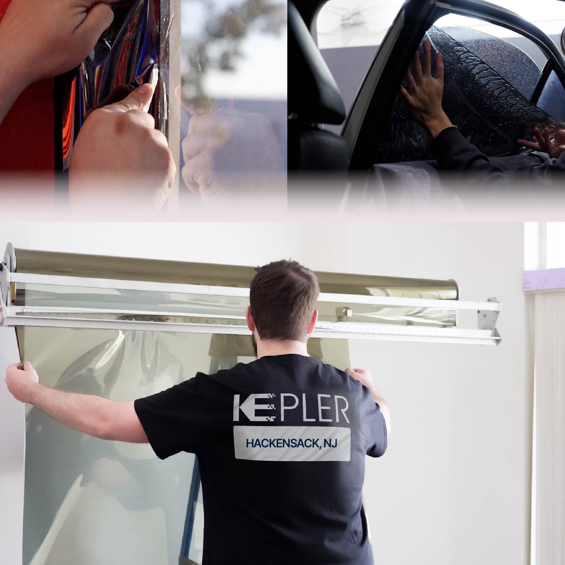 Kepler Specialist Installing Anti-Graffiti Film in Hackensack, New Jersey
